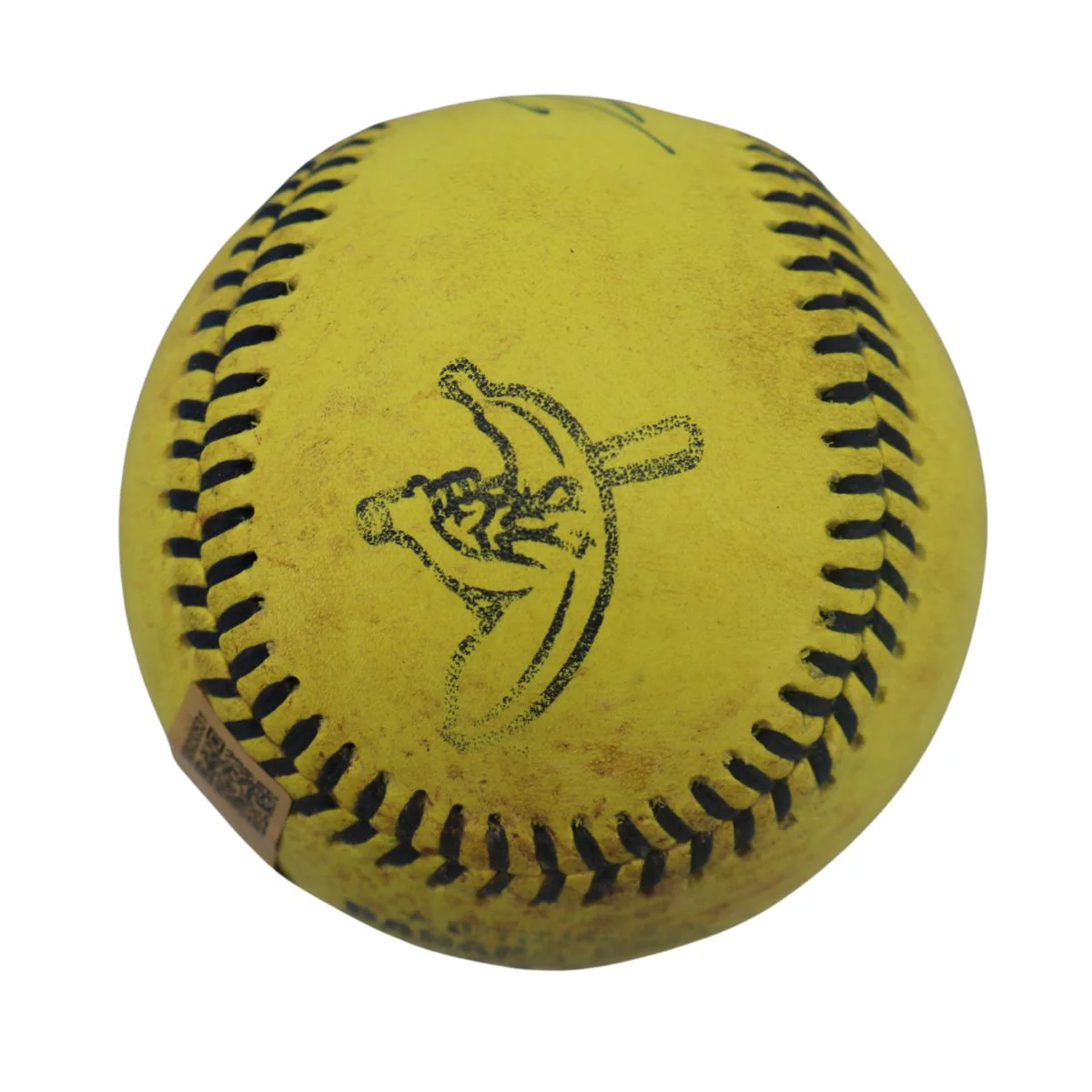 Alexiades & Luigs Autographed GU Banana Ball w/Case 6.13.25 Great American Ball Park  - Image 5