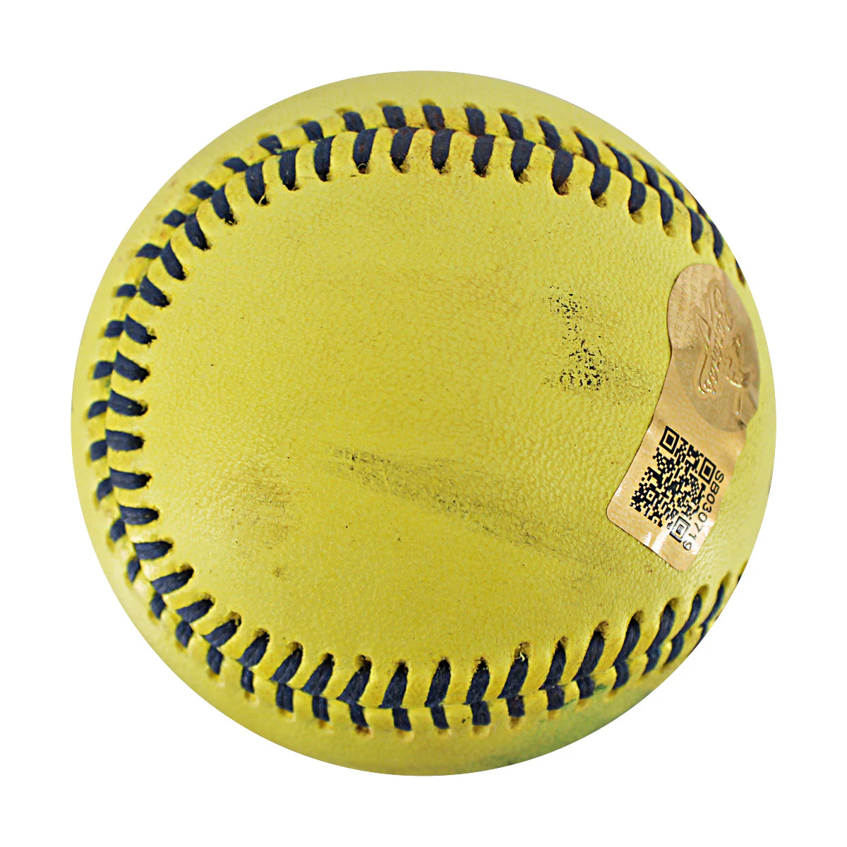 Andy Archer Bananas Autographed Game Used Official Banana Ball 8.29.25 PNC Park  - Image 5