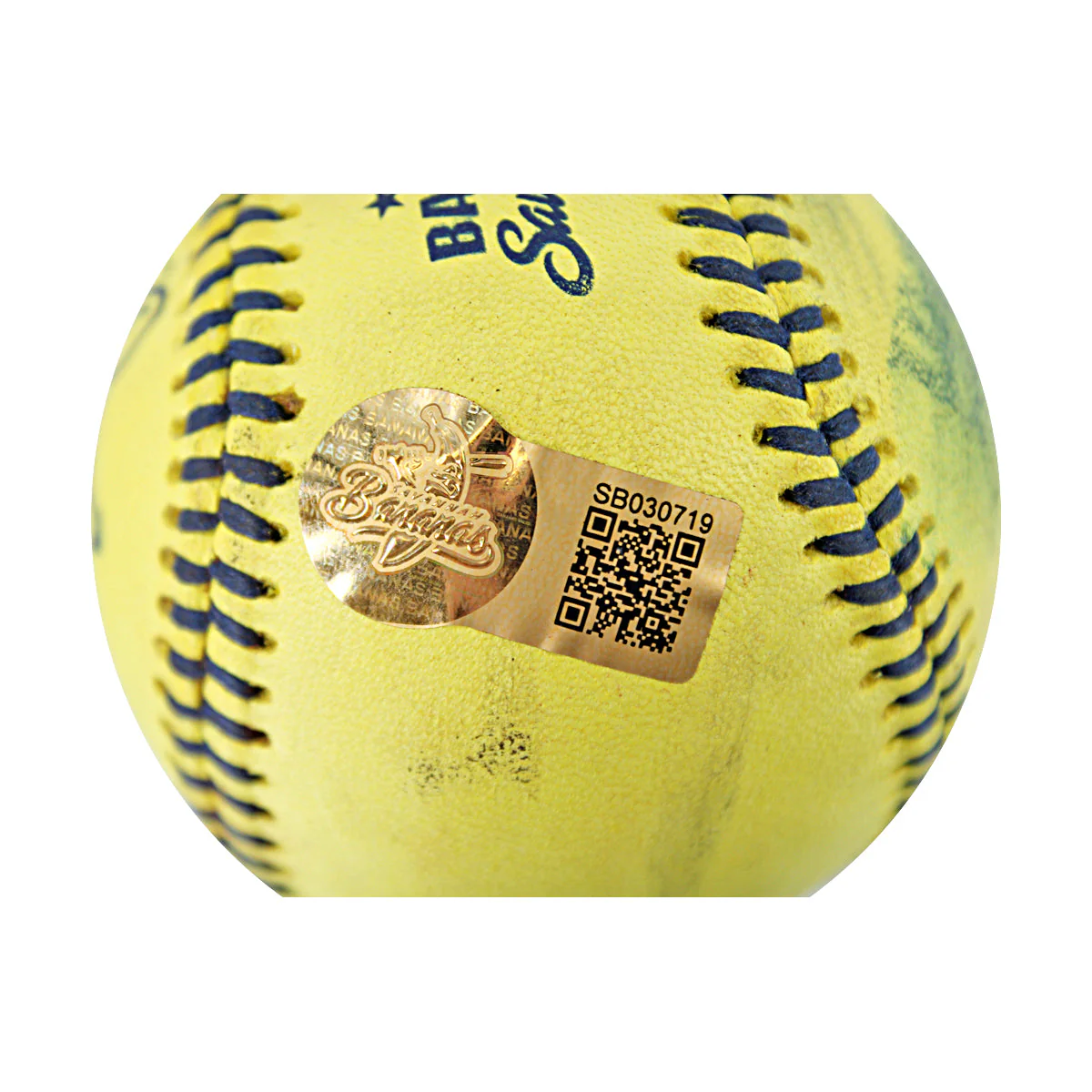 Andy Archer Bananas Autographed Game Used Official Banana Ball 8.29.25 PNC Park  - Image 7