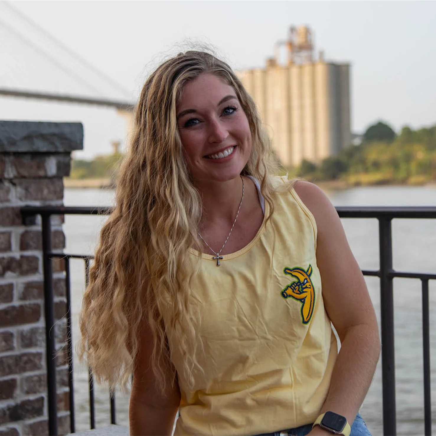 Bananas Comfort Colors Tank - Yellow - Image 3