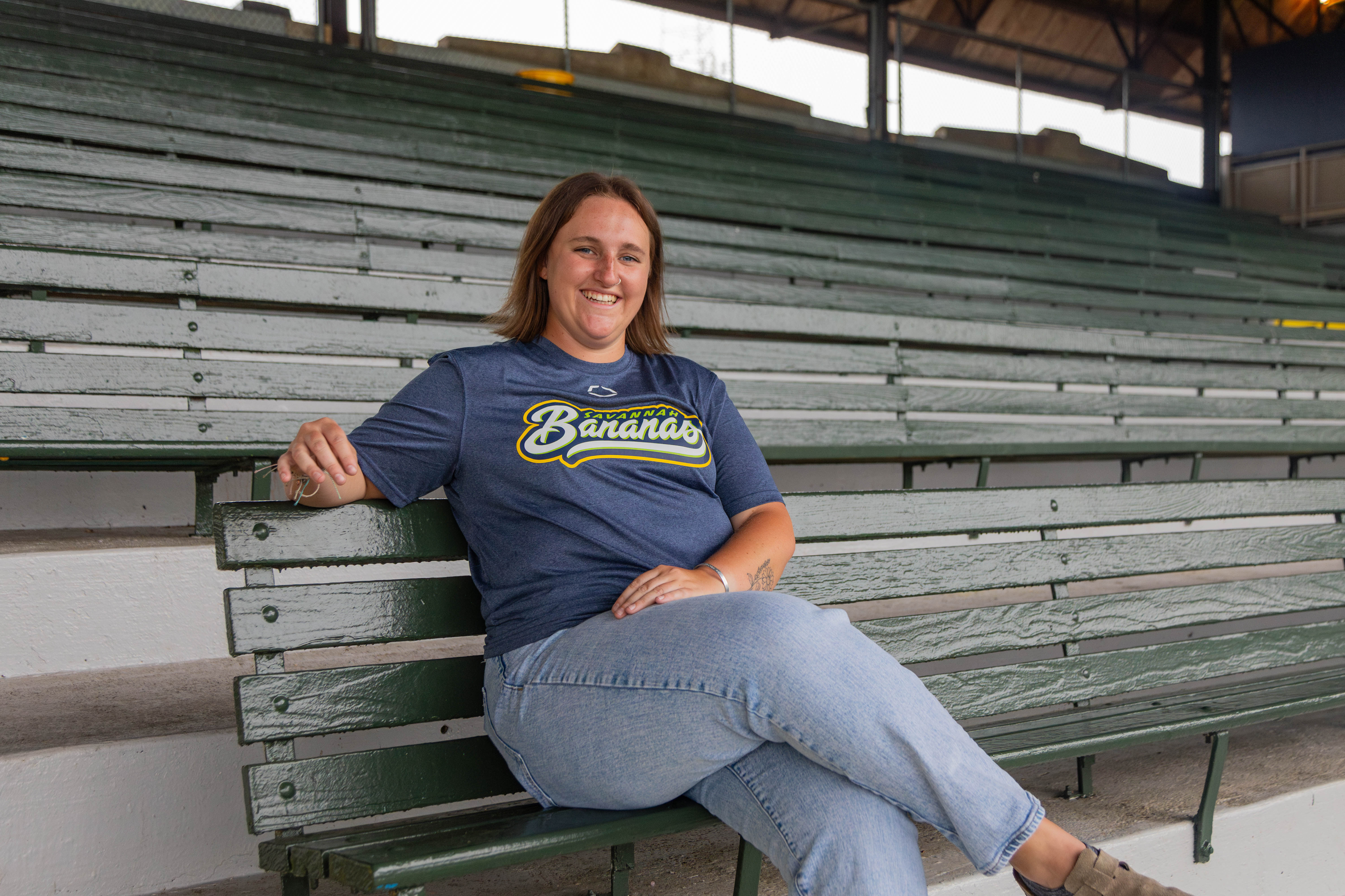 Bananas EvoShield Script Short Sleeve Tech Tee - Navy - Image 3