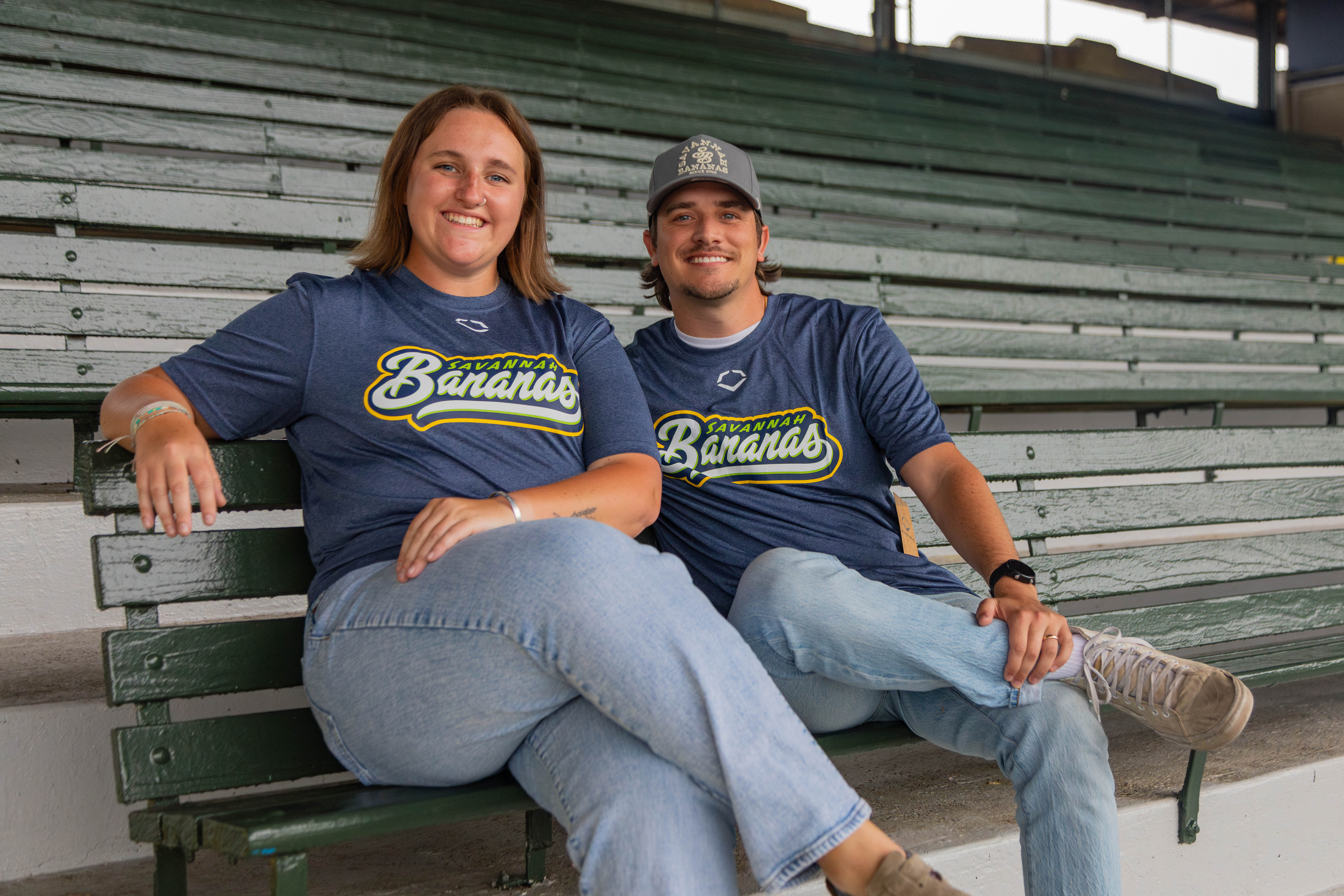 Bananas EvoShield Script Short Sleeve Tech Tee - Navy - Image 4