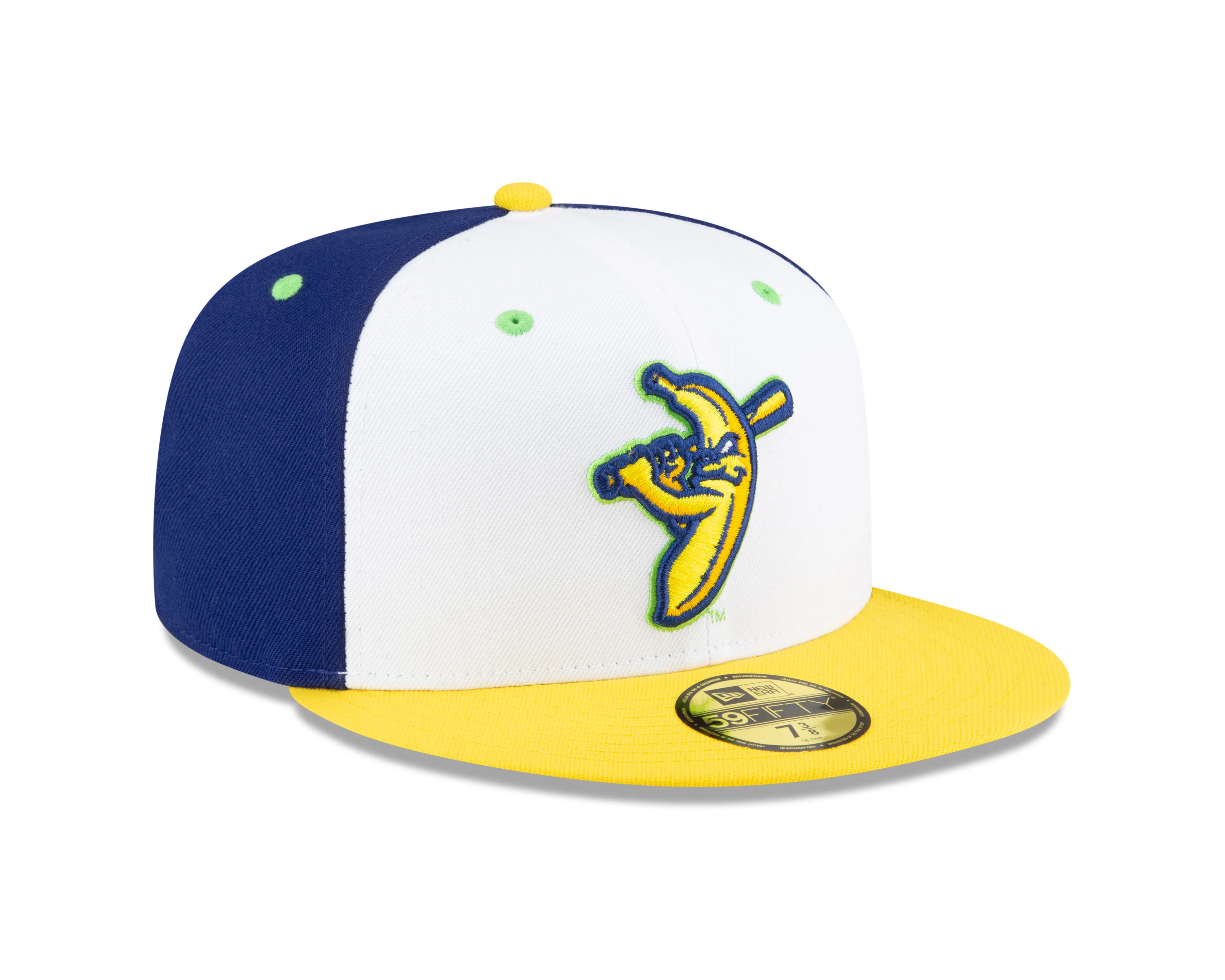 Bananas 5950 Alternate Hat - White/Blue - Image 3