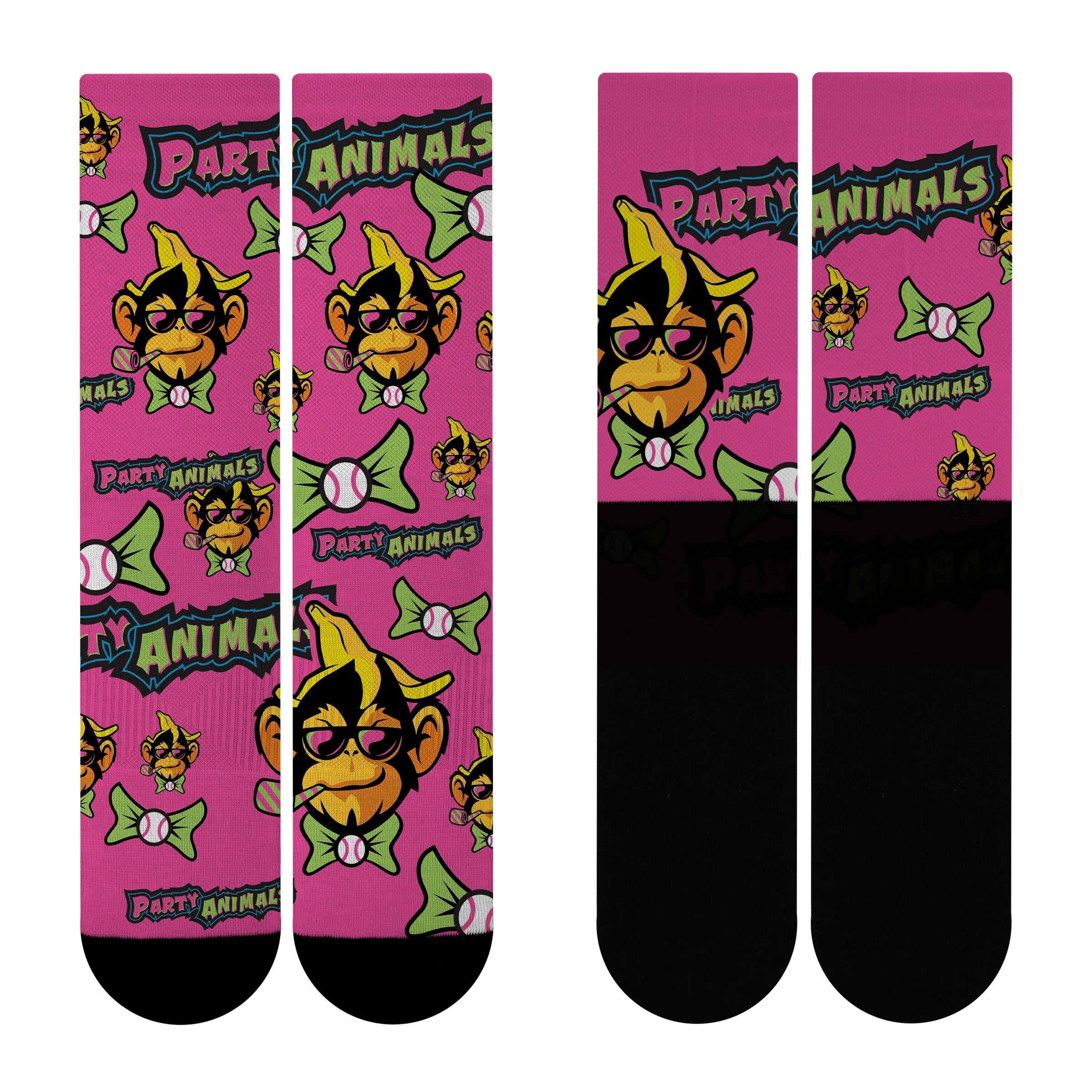 Party Animals Print Socks - Image 2