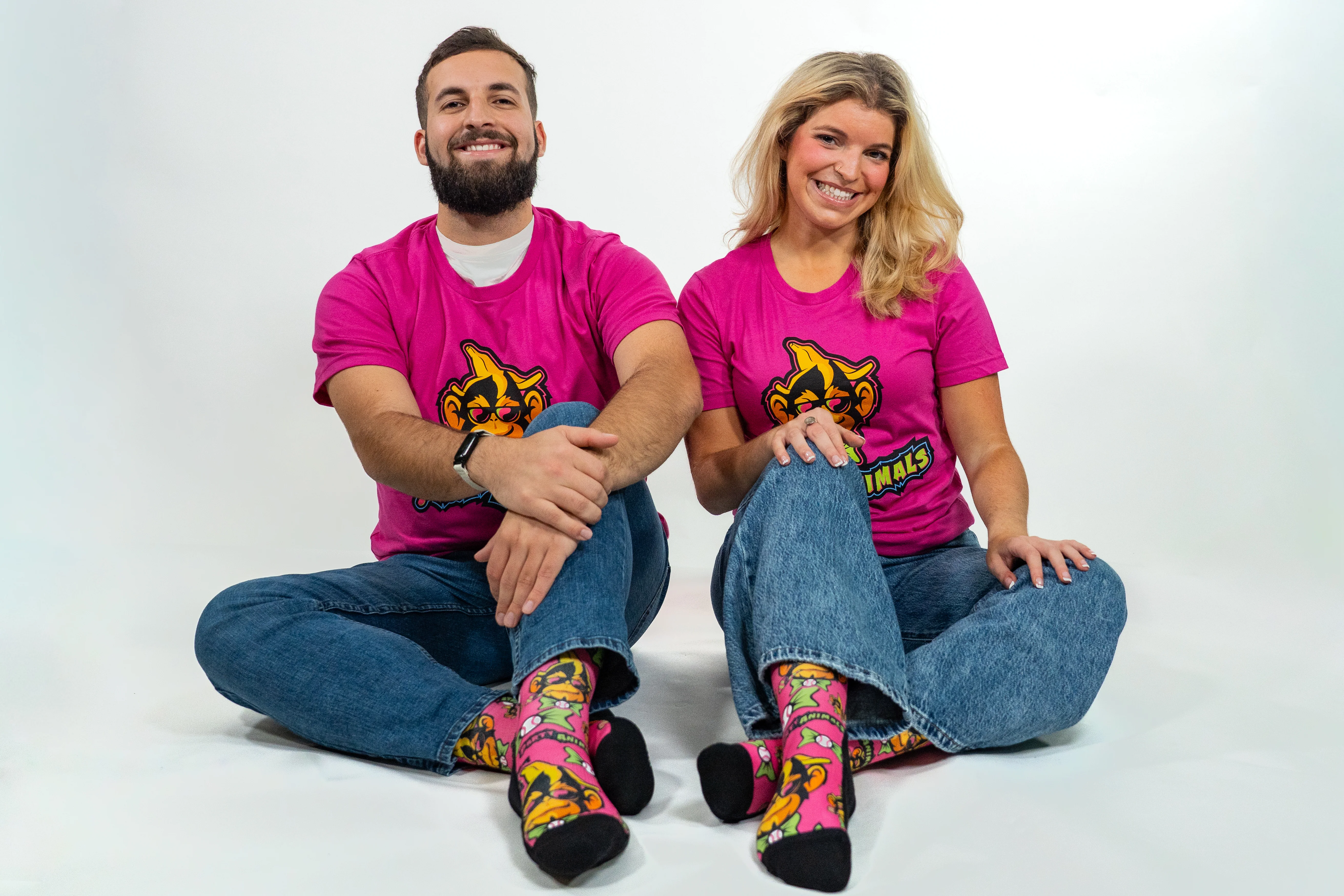 Party Animals Print Socks - Image 3
