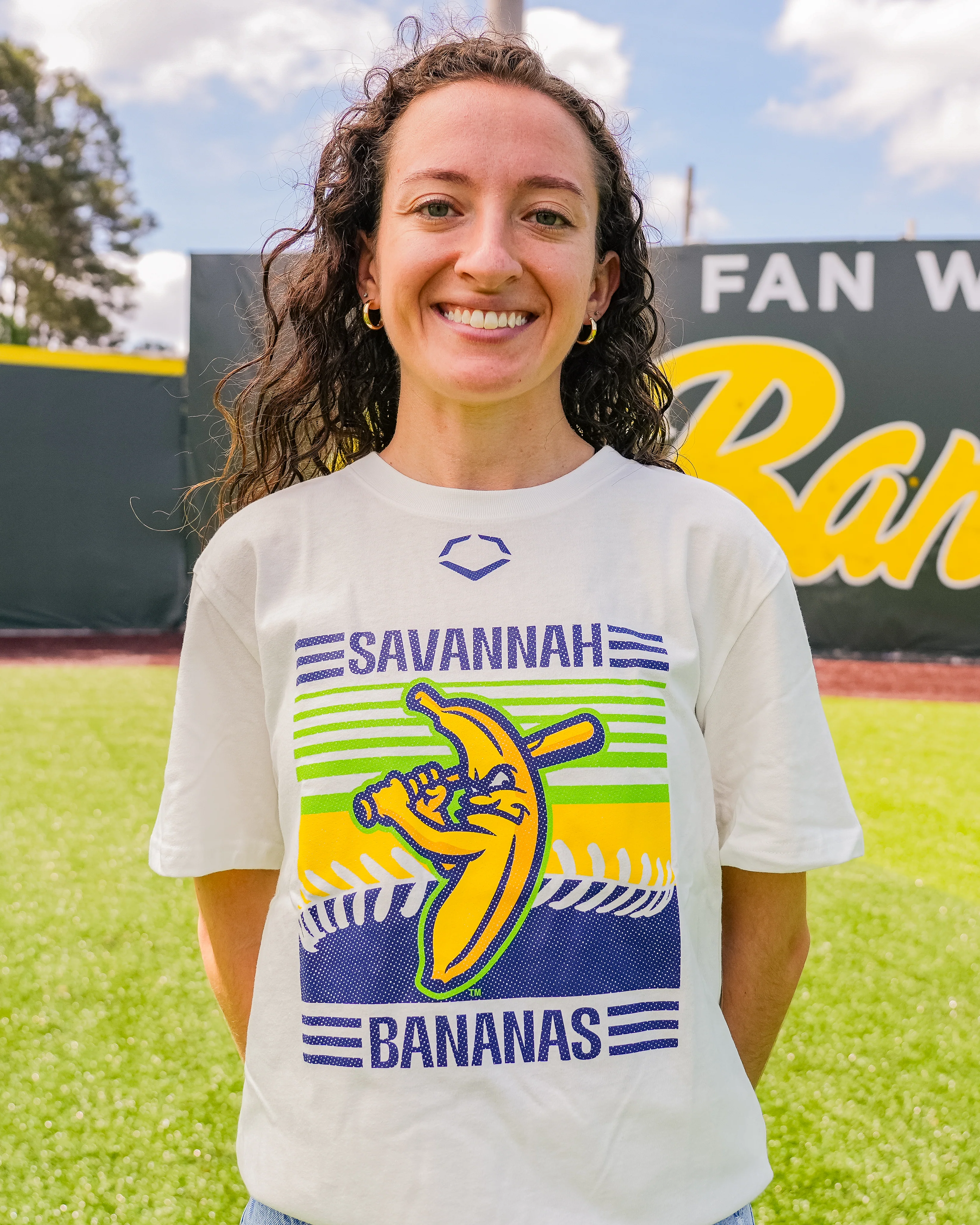 YOUTH Bananas Split EvoShield Logo Tee - Vintage White - Image 2