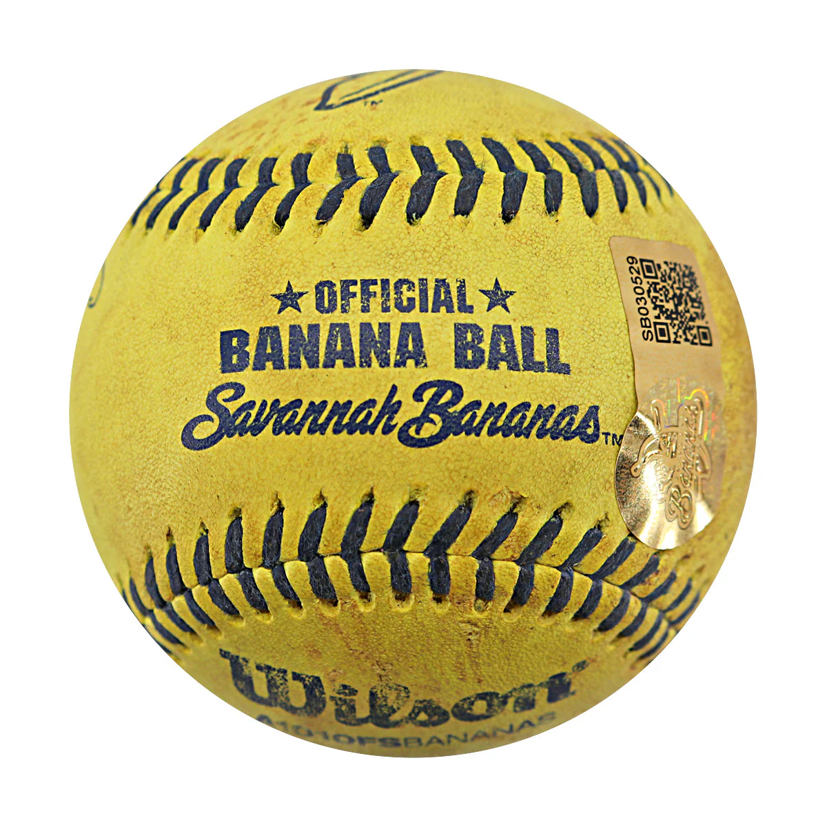 Bronson Arroyo Signed Inscribed GU Banana Ball 6.13.25 Great American Ball Park  - Image 3