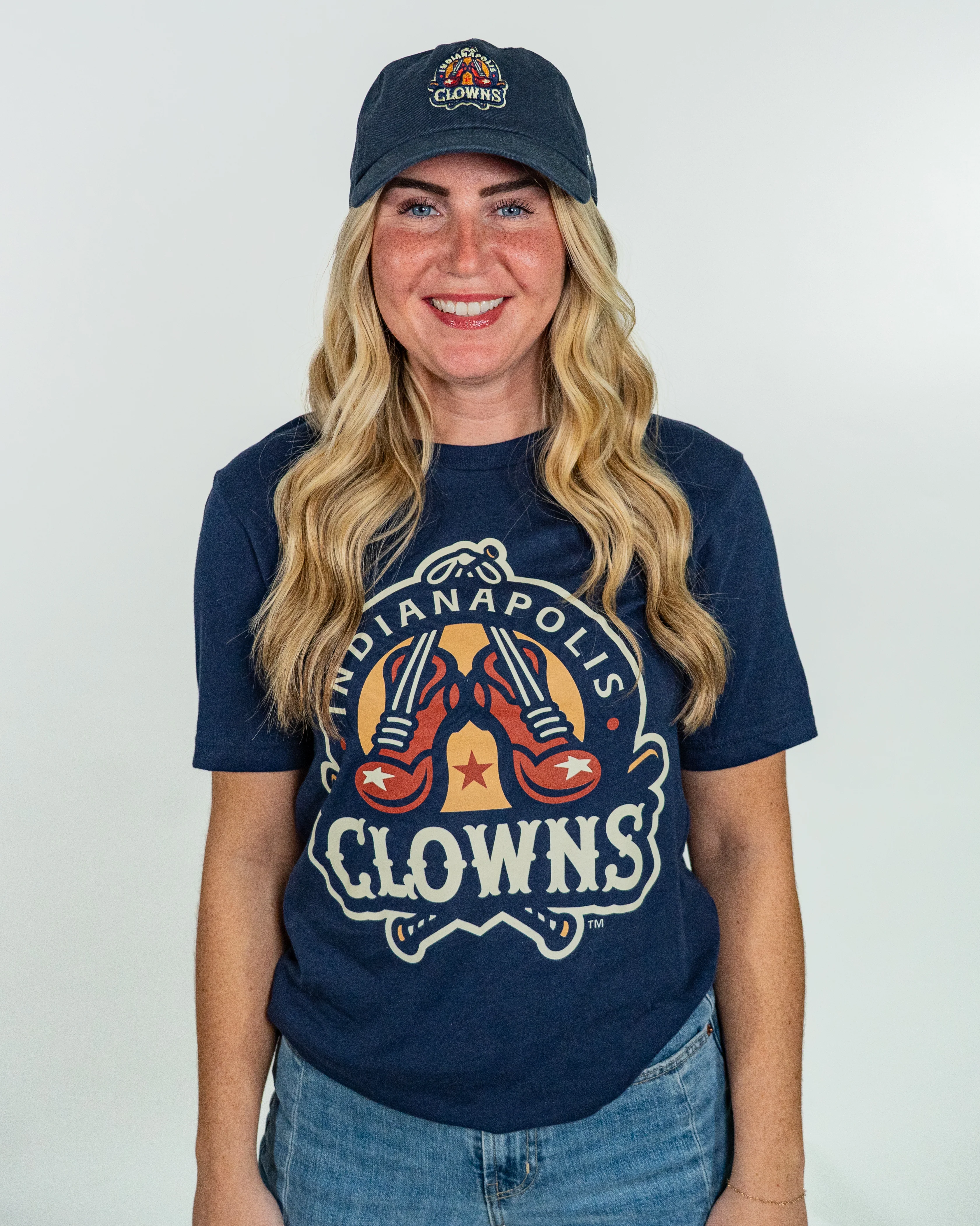 Clowns '47 Brand Primary Logo Clean Up ADJ- Navy - Image 3