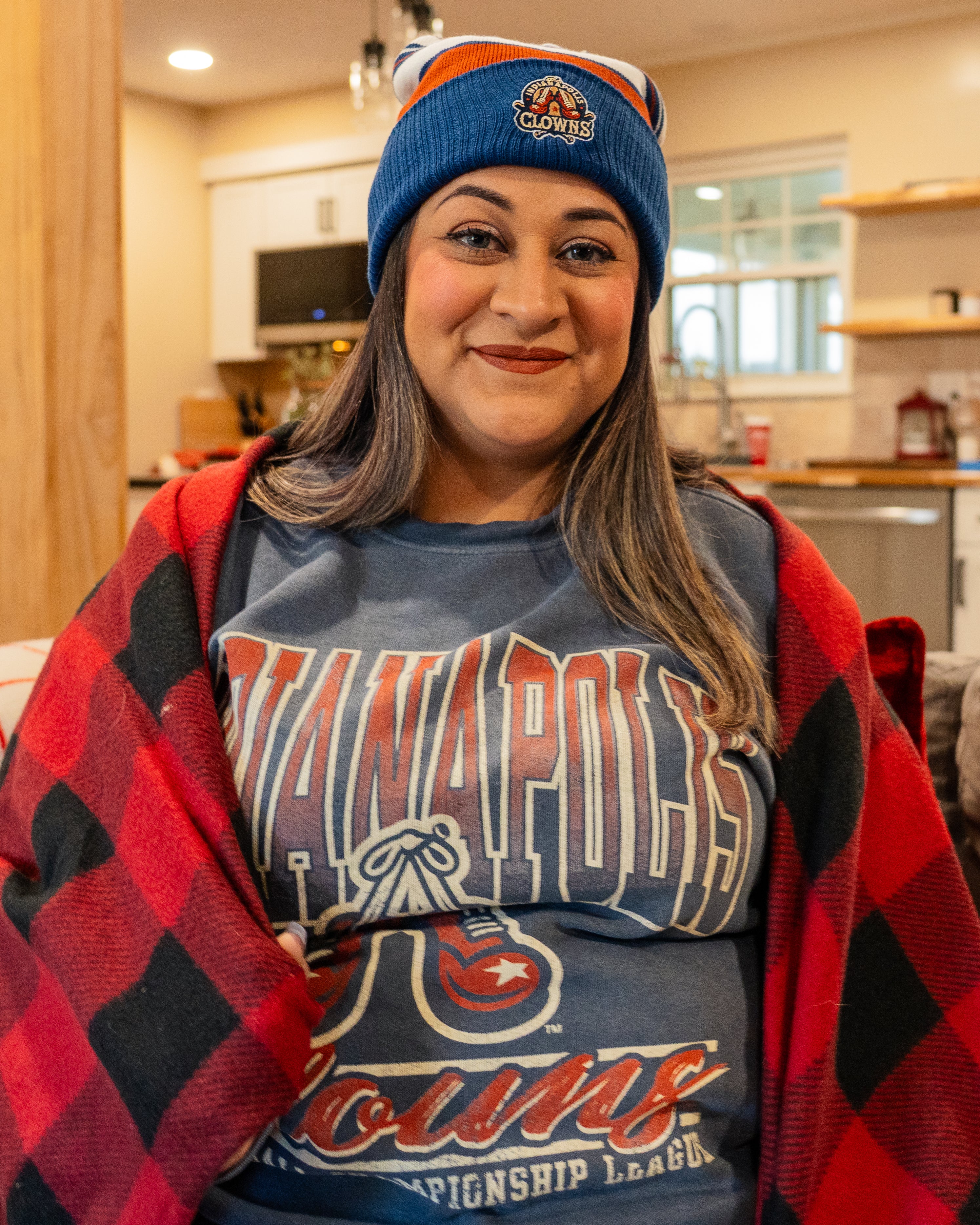 Clowns Classic Striped Beanie - Image 3