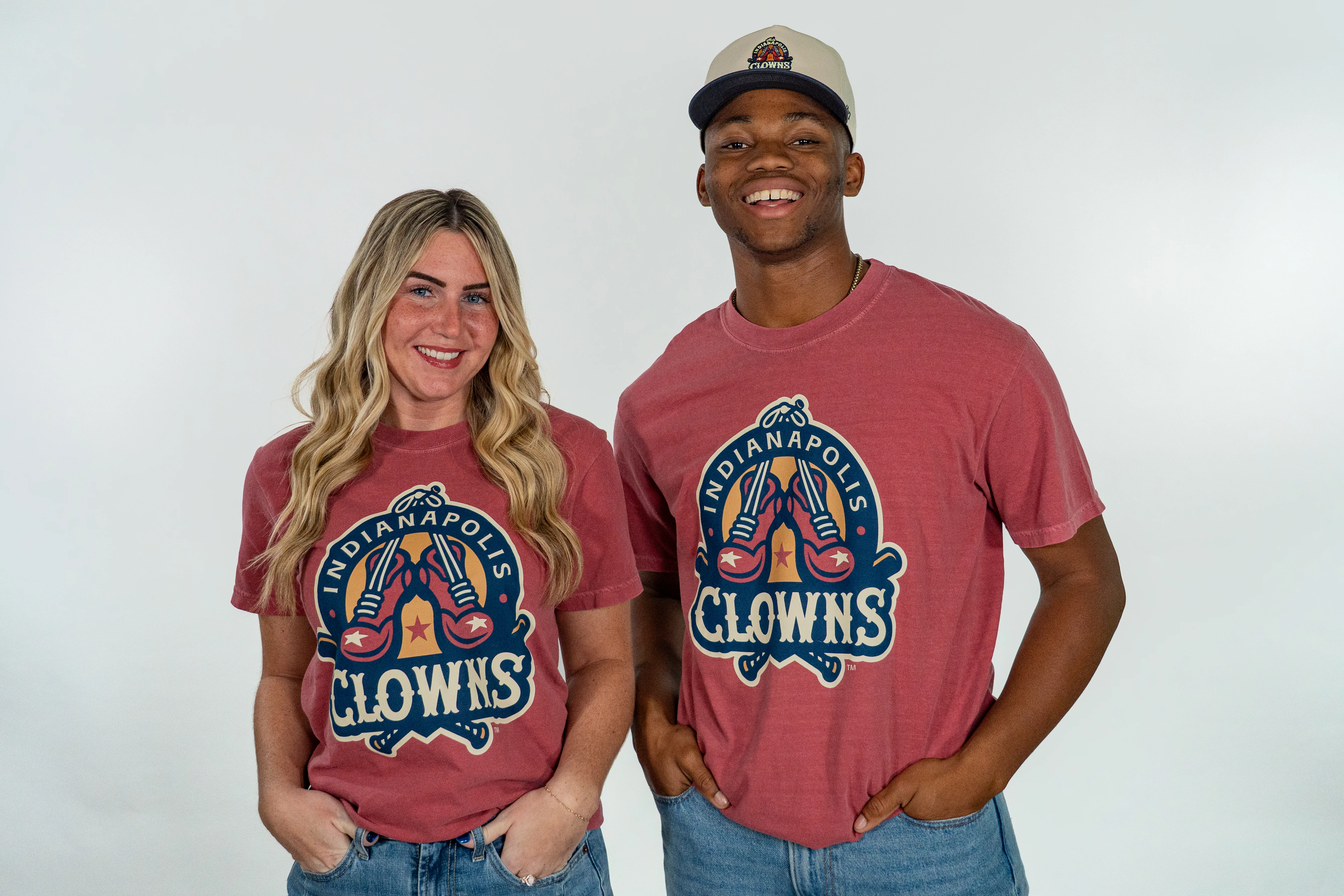 Clowns Comfort Colors Alternate Logo Tee - Red - Image 6
