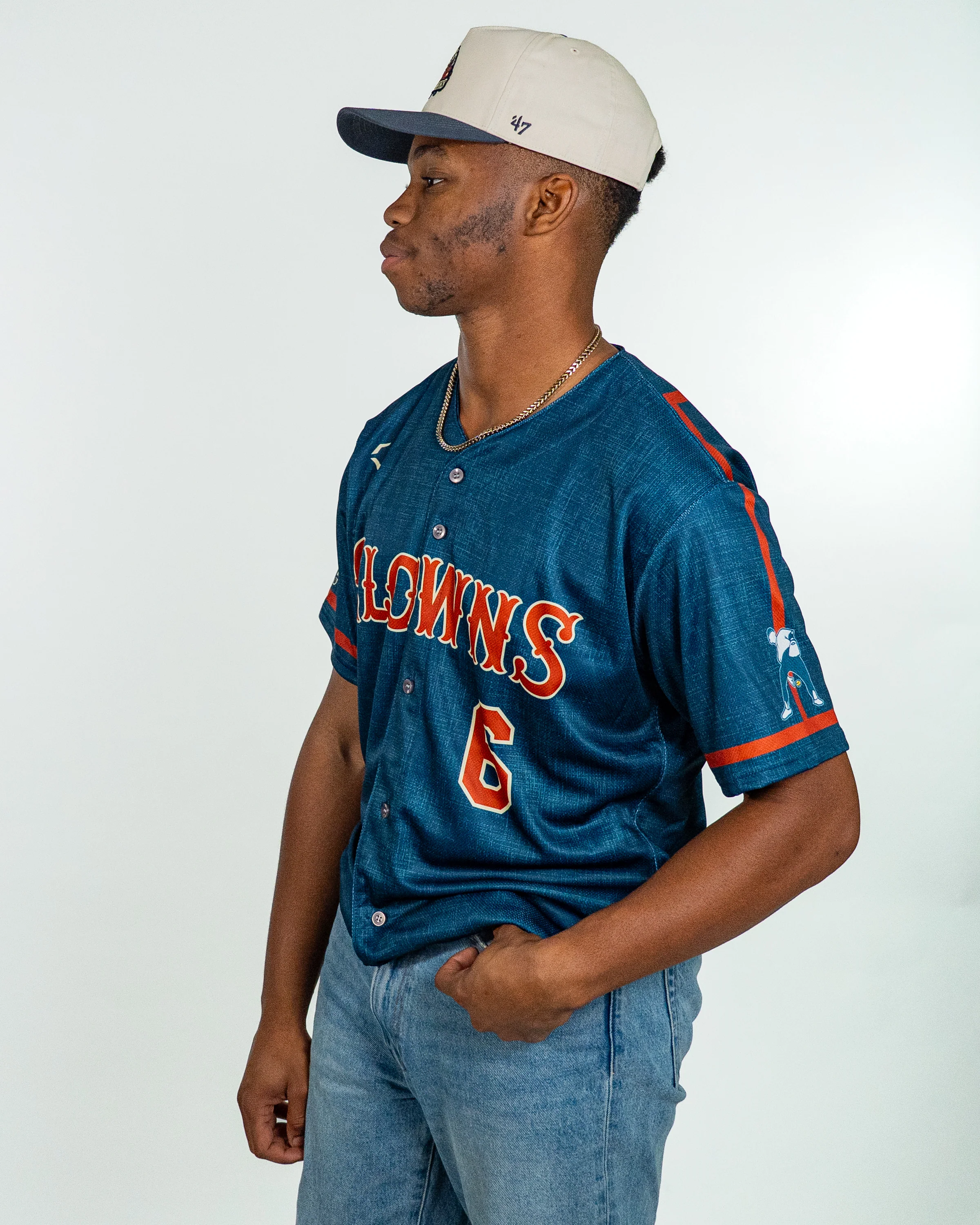 Clowns EvoShield BBCL Jersey - Navy - Image 6