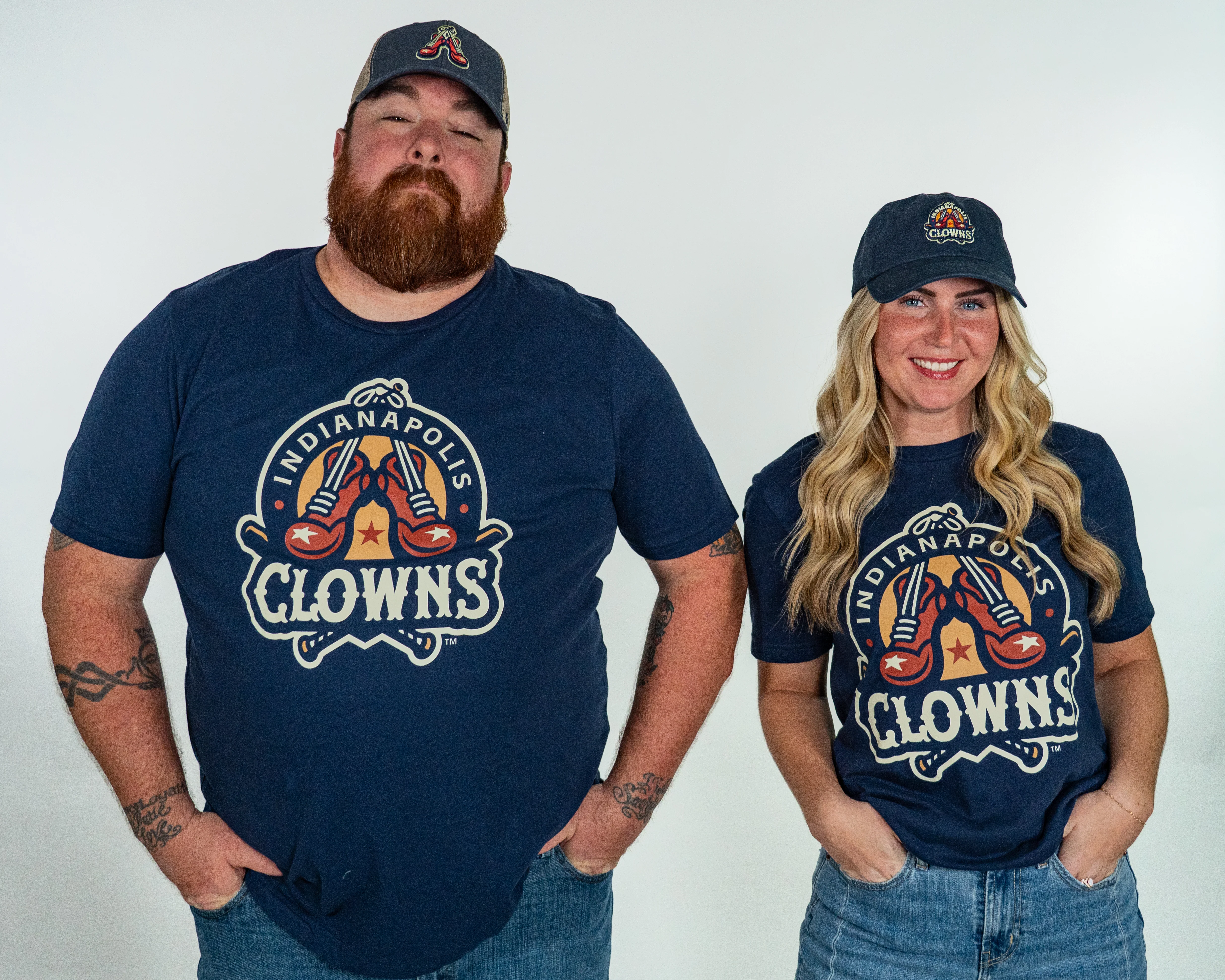 Clowns Primary Logo Tee - Navy - Image 5
