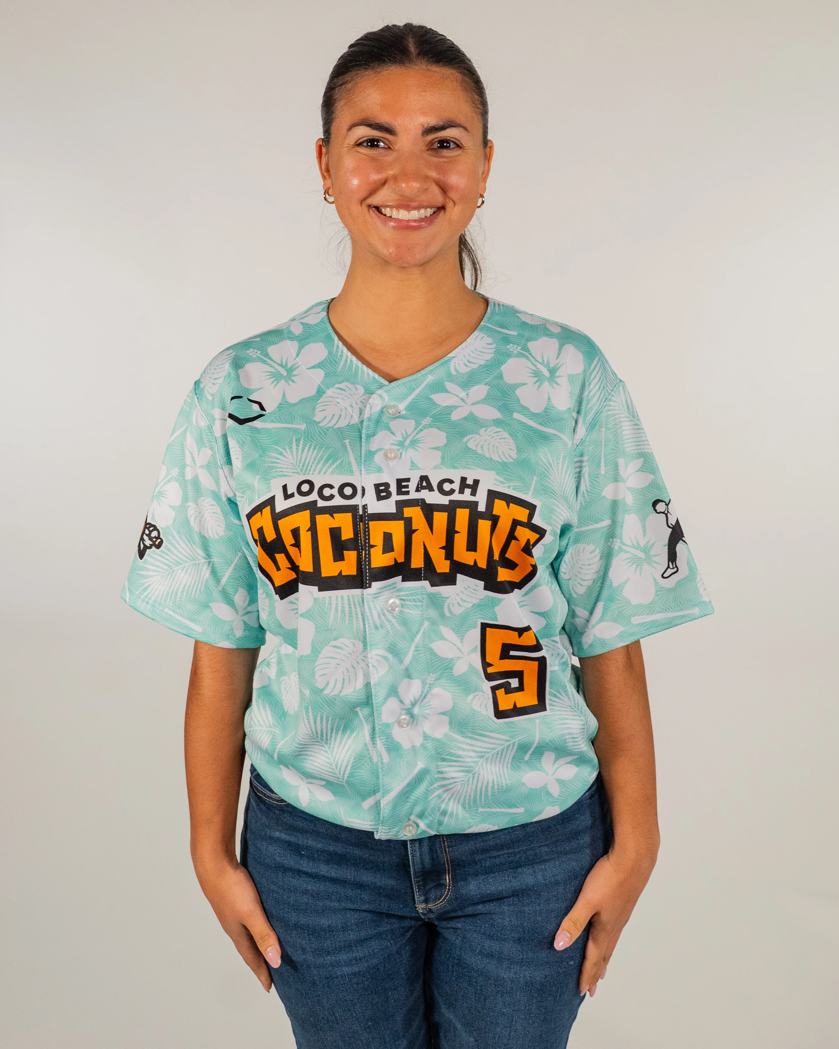 Coconuts EvoShield BBCL Jersey - Floral - Image 5