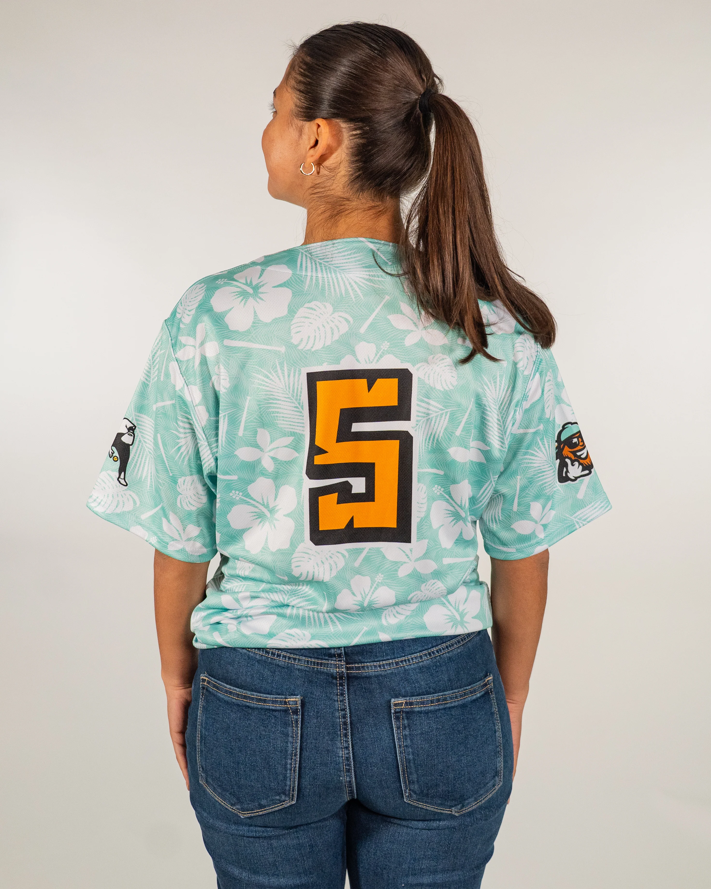 Coconuts EvoShield BBCL Jersey - Floral - Image 7