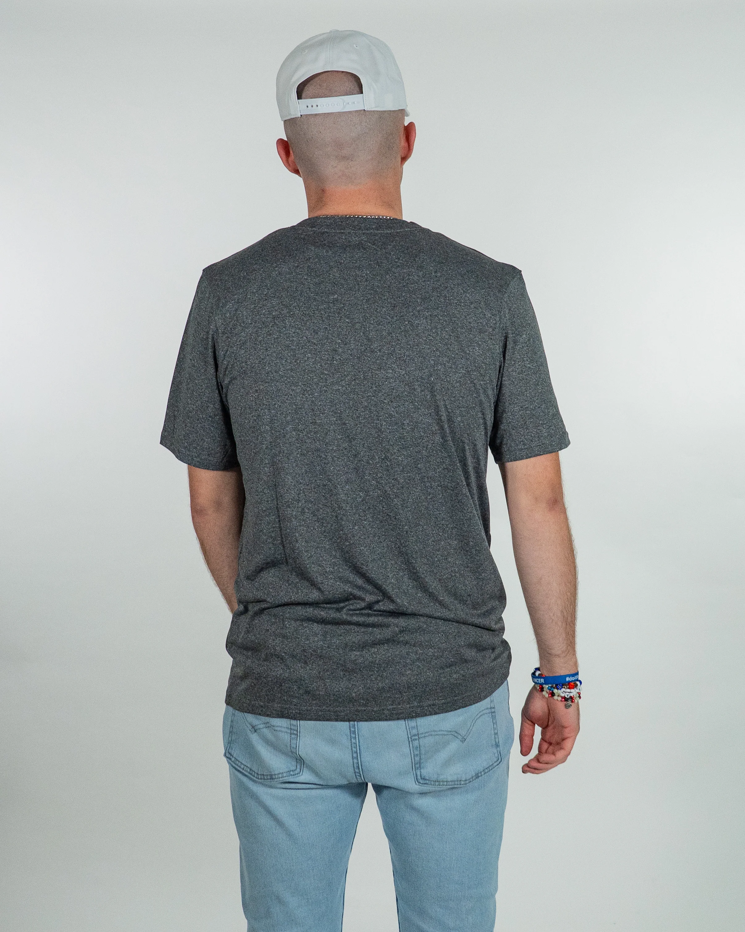 Coconuts EvoShield Secondary Logo Tech Tee - Charcoal - Image 4