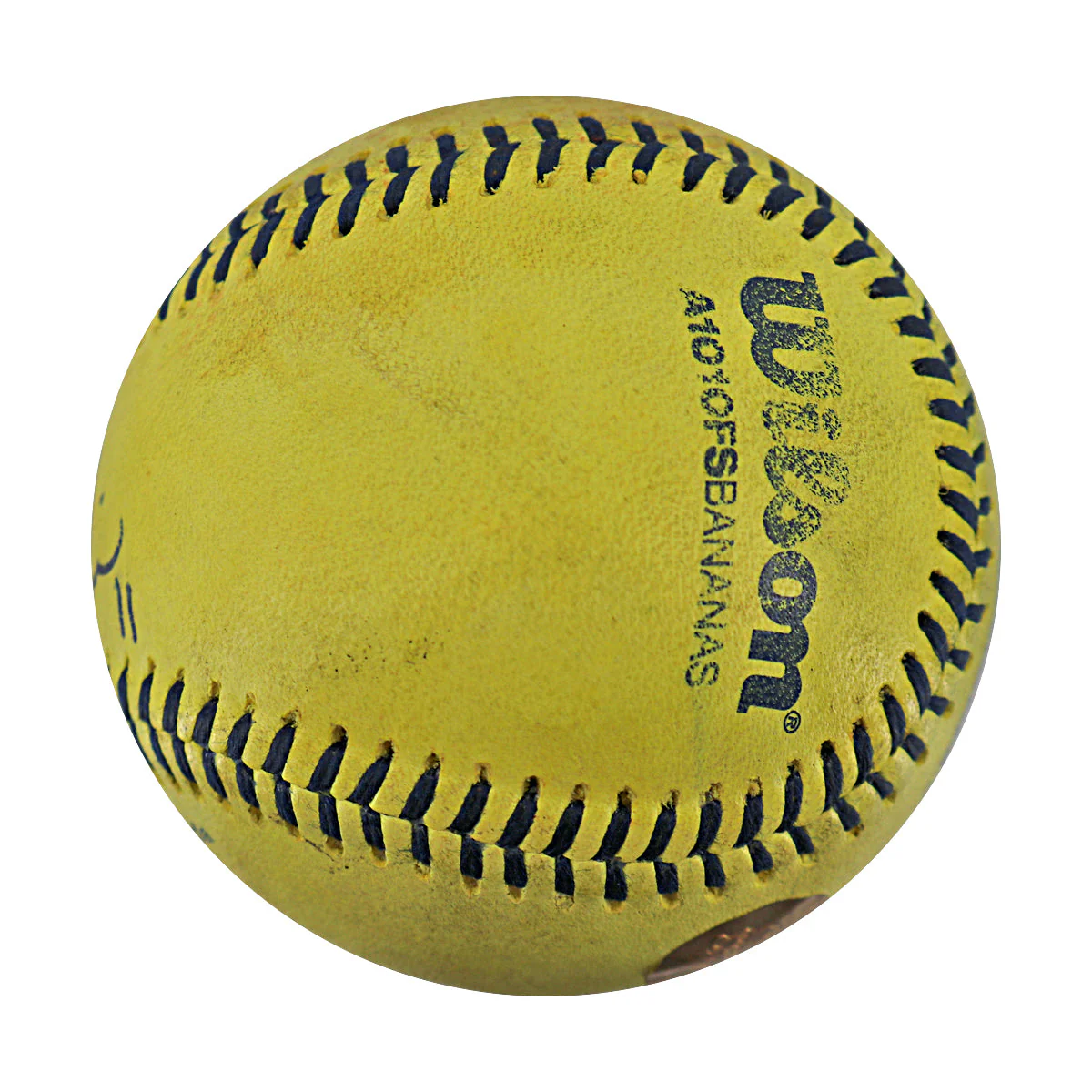 Correlle Prime Autographed Game Used Banana Ball w/Case 5.23.25 Kauffman Stadium - Image 3