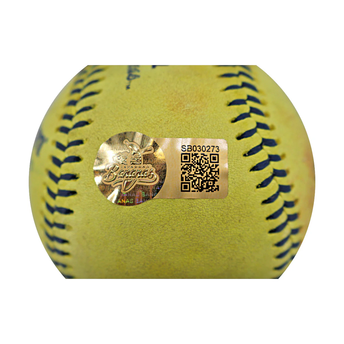 Correlle Prime Autographed Game Used Banana Ball w/Case 5.23.25 Kauffman Stadium - Image 9