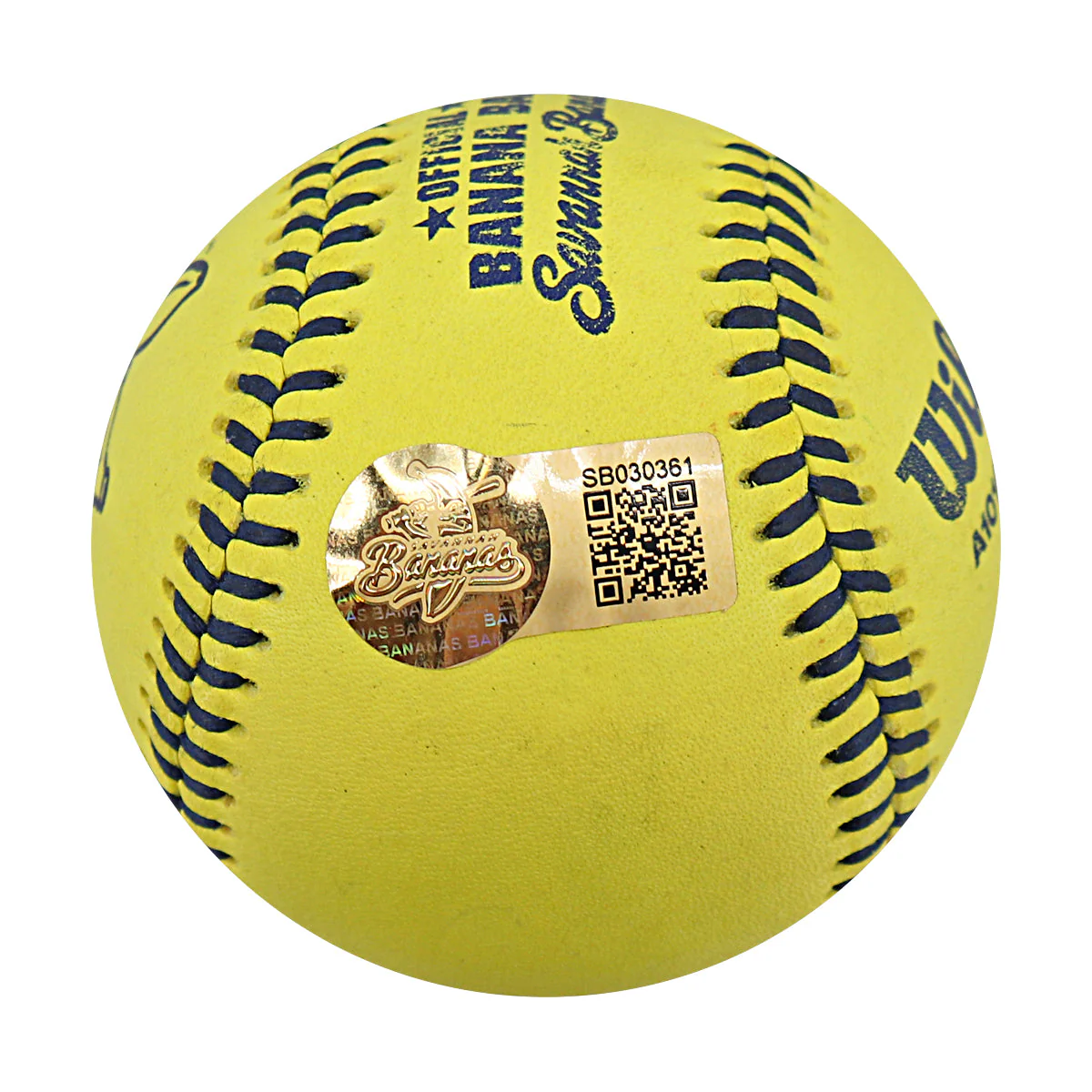 Correlle Prime Autographed Game Used Banana Ball w/Case 7.5.25 Fenway Park - Image 7