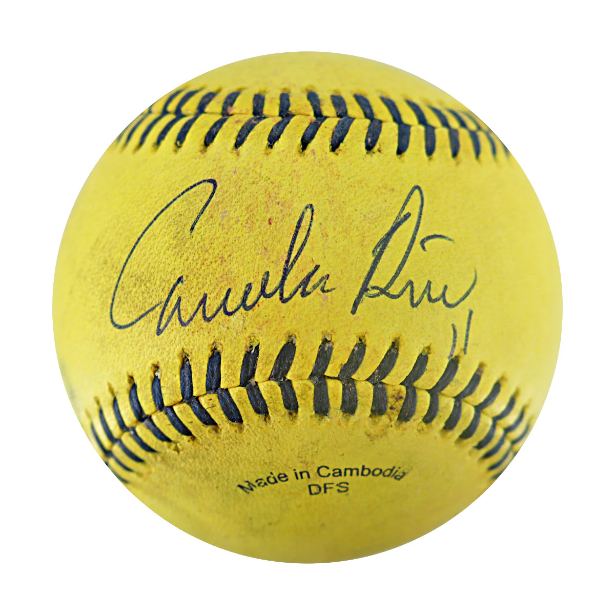 Correlle Prime Bananas Autographed Game Used Official Banana Ball 8.16.25 Game Used Guaranteed Rate Field 