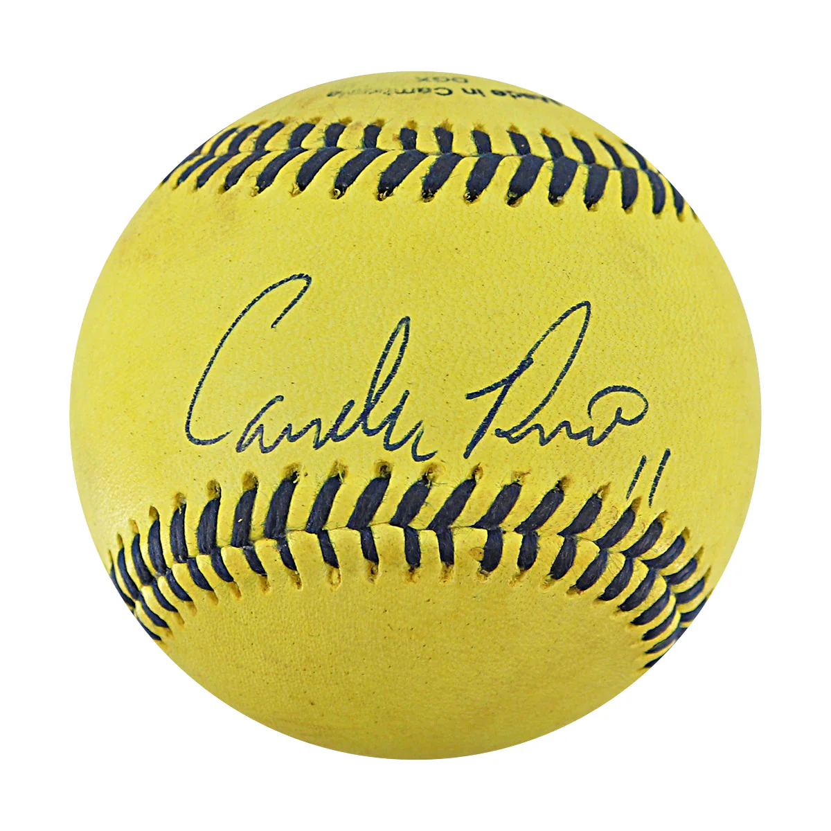 Correlle Prime Bananas Autographed Game Used Official Banana Ball 9.27.25 Houston, TX