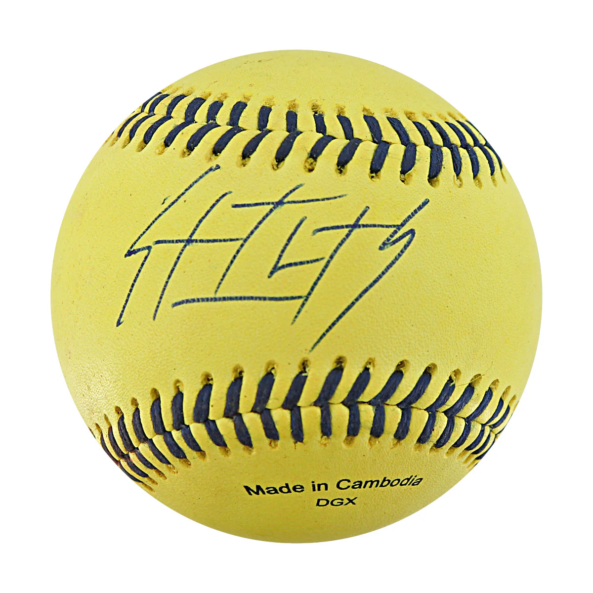 Dakota Stilts Albritton Bananas Autographed Game Used Official Banana Ball 9.27.25 Houston, TX