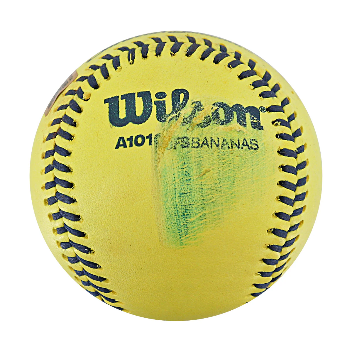 Dakota Stilts Albritton Bananas Autographed Game Used Official Banana Ball 9.27.25 Houston, TX - Image 3