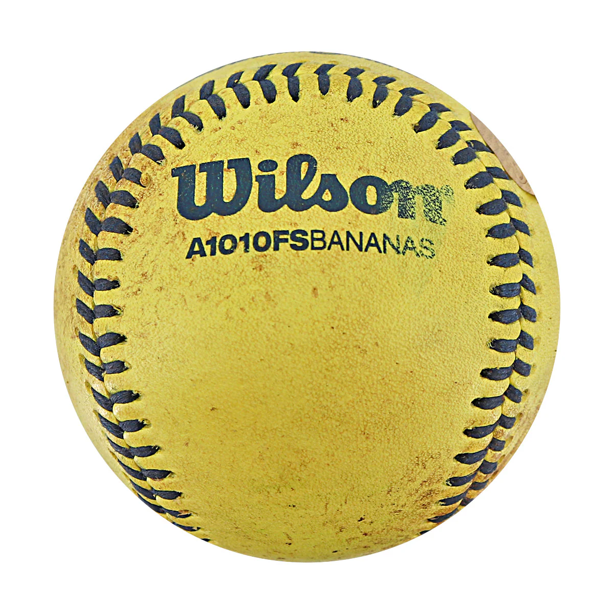 Dan Hosley Bananas Autographed Game Used Official Banana Ball 9.27.25 Houston, TX  - Image 3