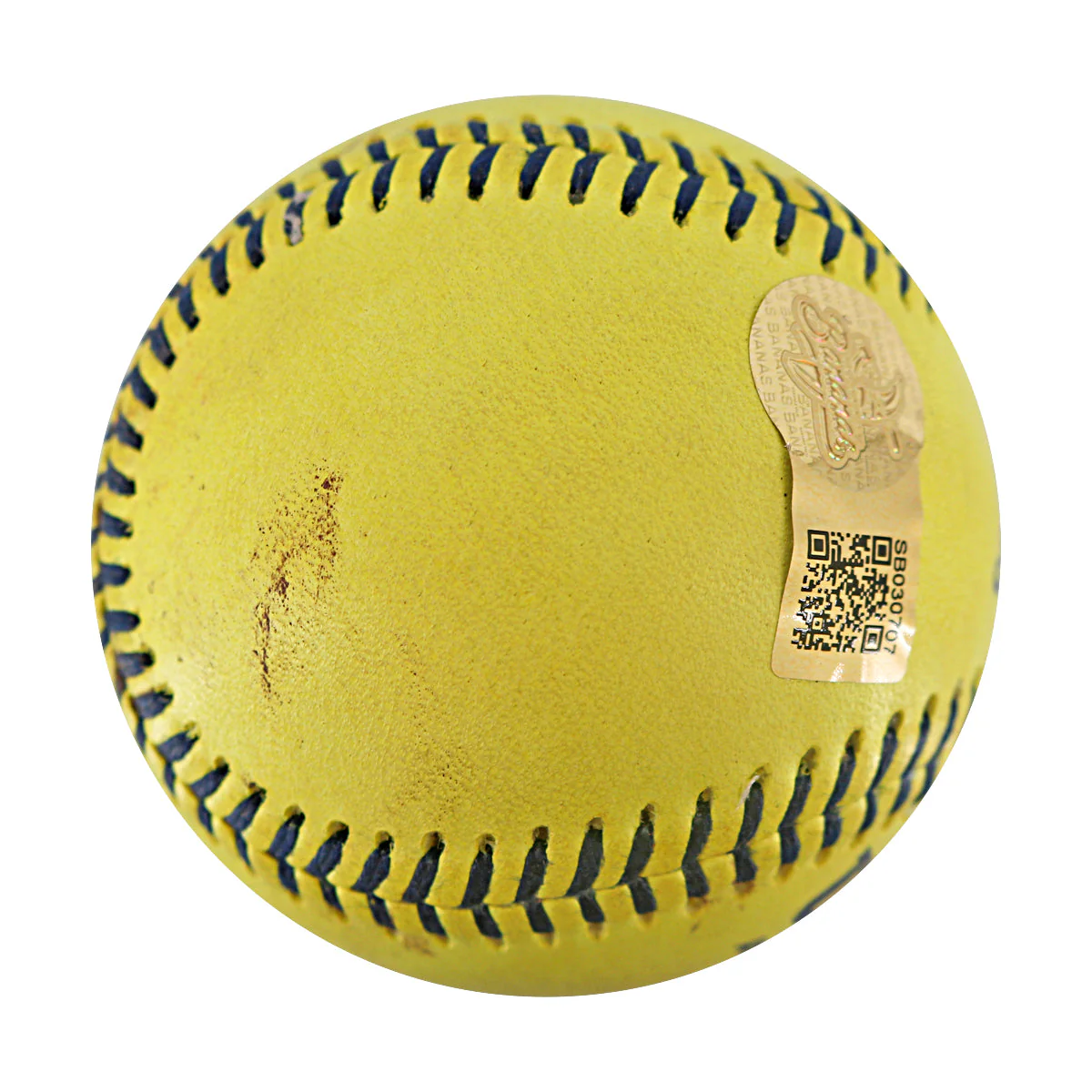 Danny Hosley Bananas Autographed Game Used Official Banana Ball 8.16.25 Game Used Guaranteed Rate Field - Image 6