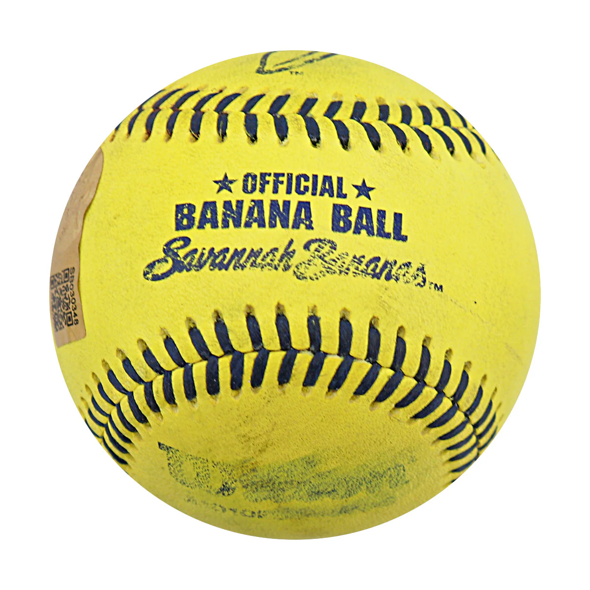 DR Meadows Autographed Game Used Banana Ball w/Case 7.5.25 Fenway Park - Image 3