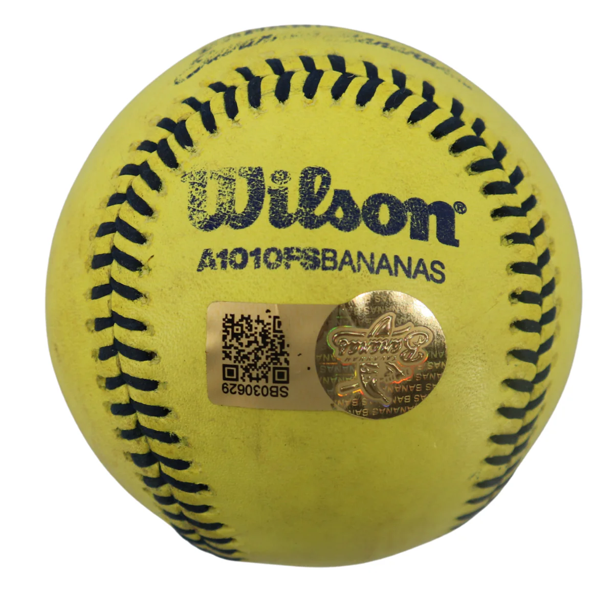 Eric Jones Bananas Autographed Game Used Official Banana Ball 9.19.25 T-Mobile Park, Seattle, WA - Image 3