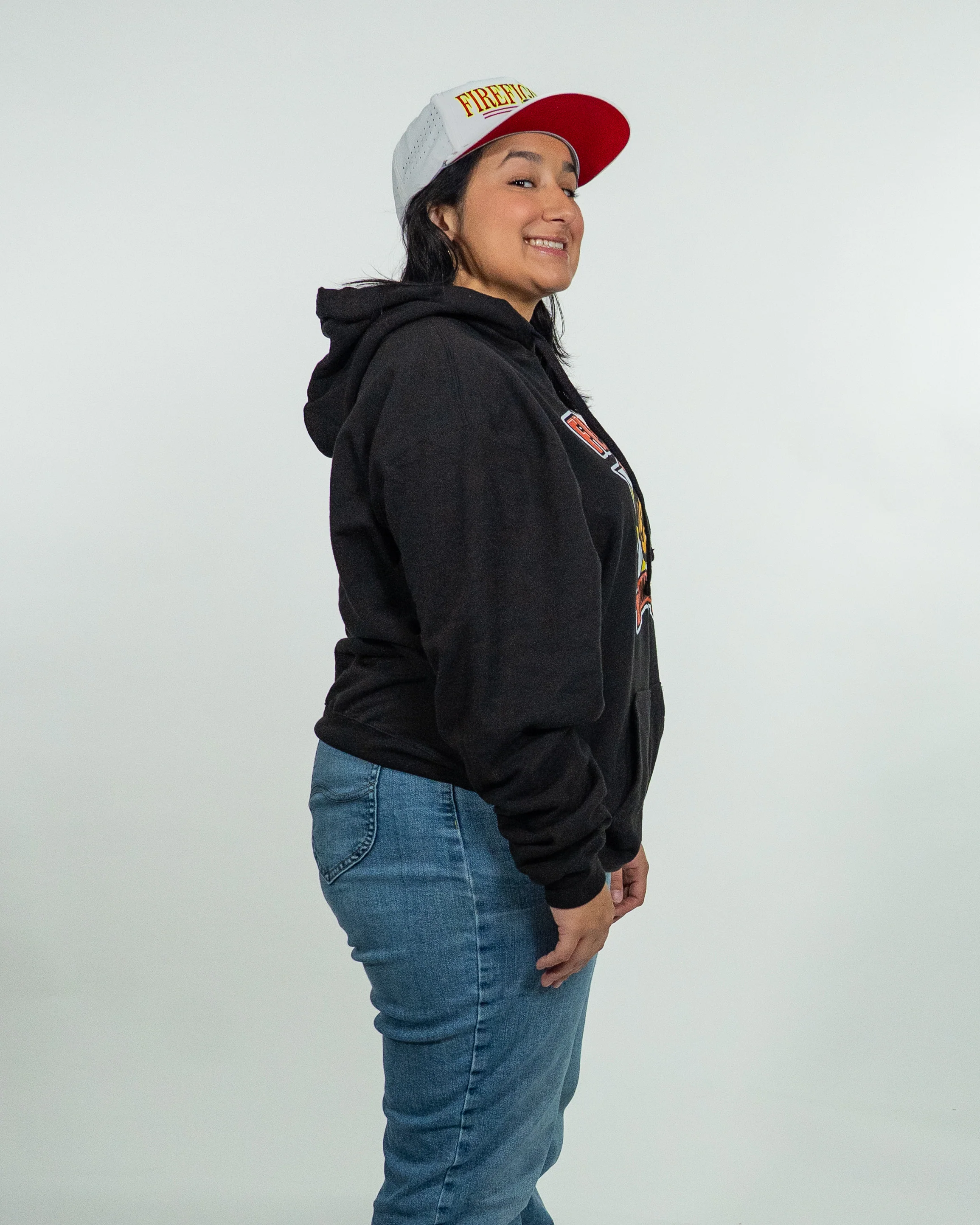 Firefighters Classic Badge Hoodie - Image 3