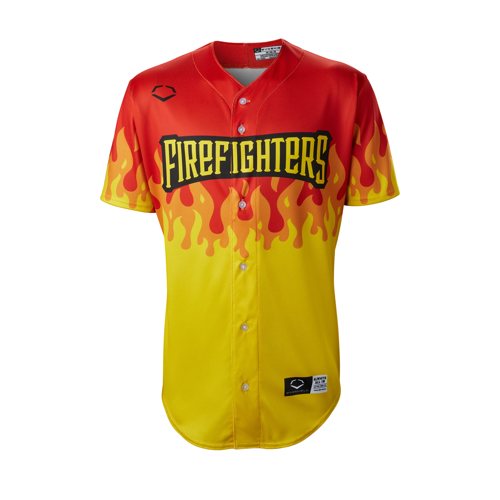 Firefighters Dalton Cornett #3 EvoShield Player Jersey - Red - Image 2
