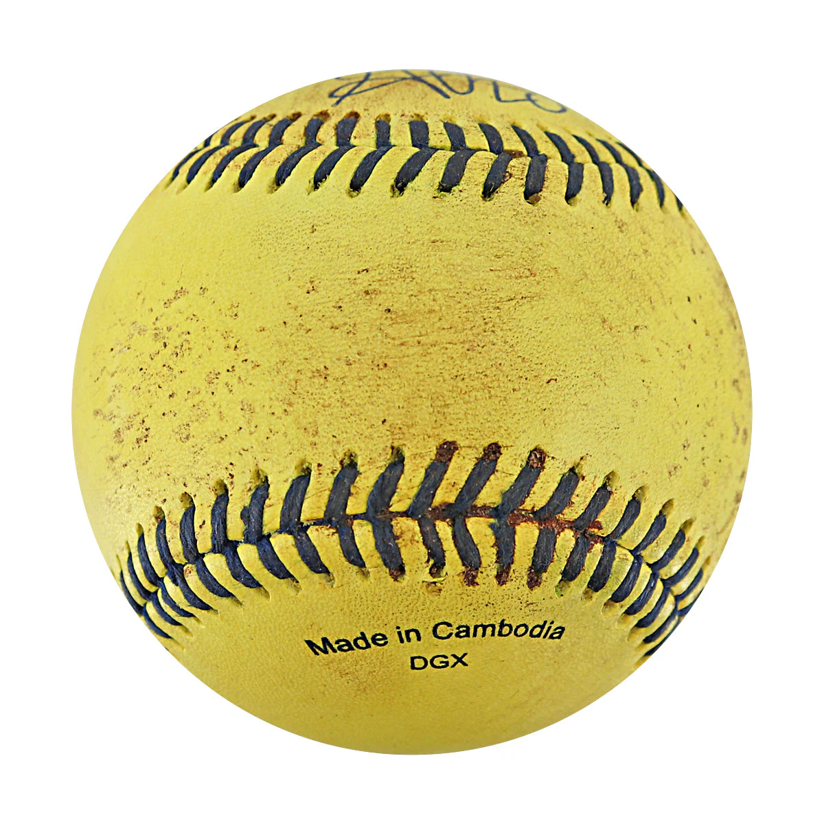 Gage Voorhees Bananas Autographed Game Used Official Banana Ball 9.27.25 Houston, TX  - Image 2