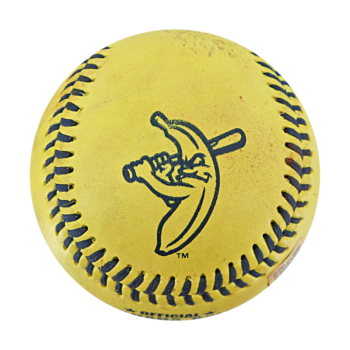 Gage Voorhees Bananas Autographed Game Used Official Banana Ball 9.27.25 Houston, TX  - Image 4
