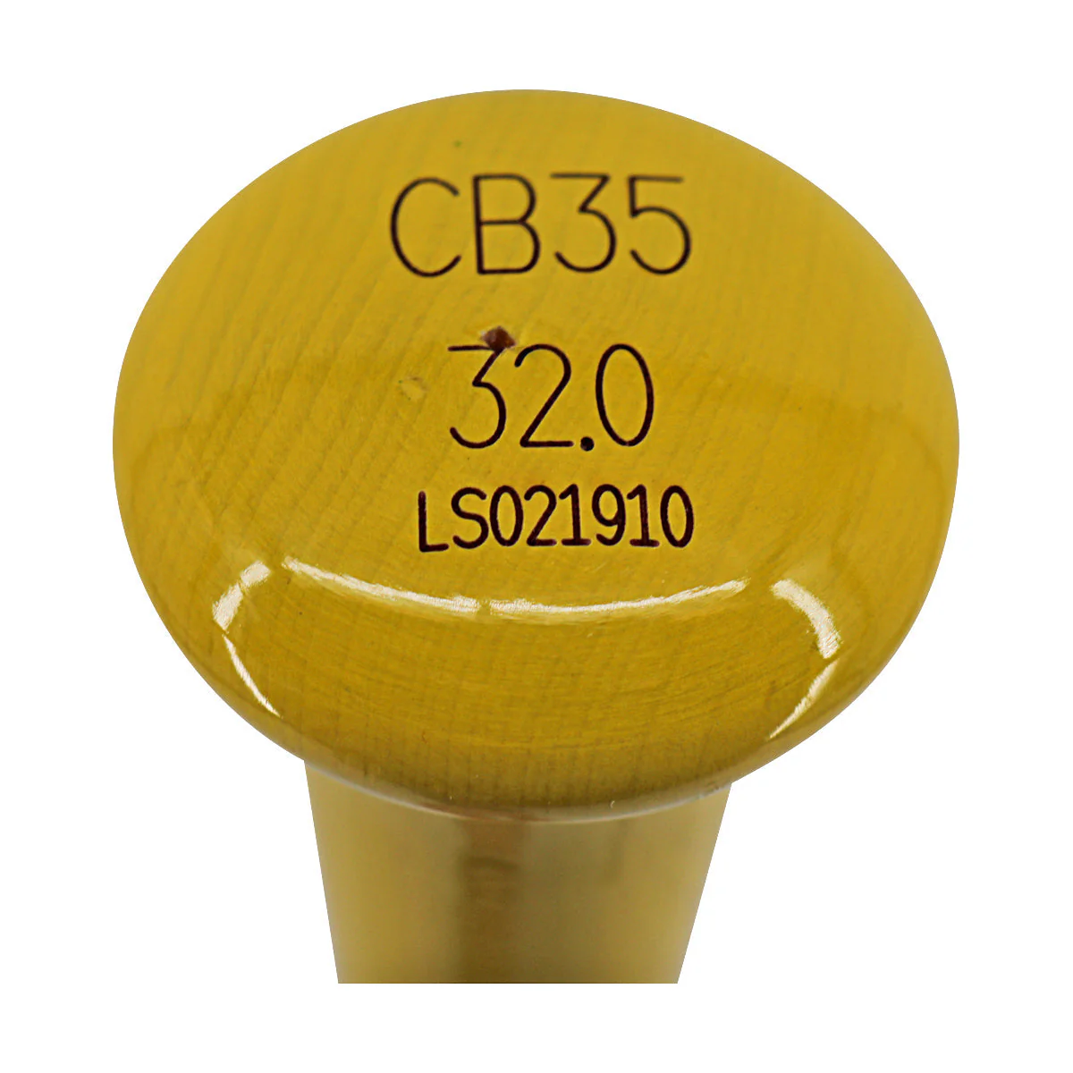Jackson Olson Savannah Bananas Autographed Inscribed 'Go Bananas' LS CB35 Game Model 2025 Bat - Image 7