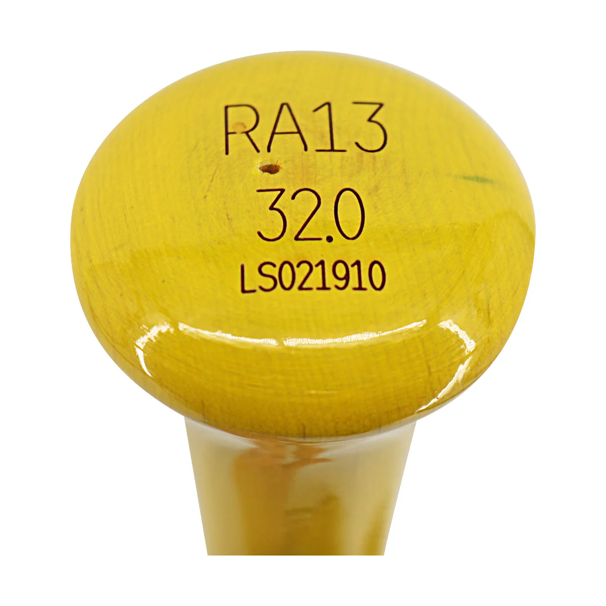 Jackson Olson Savannah Bananas Autographed Inscribed 'Go Bananas' LS RA13 Game Model 2025 Bat - Image 5