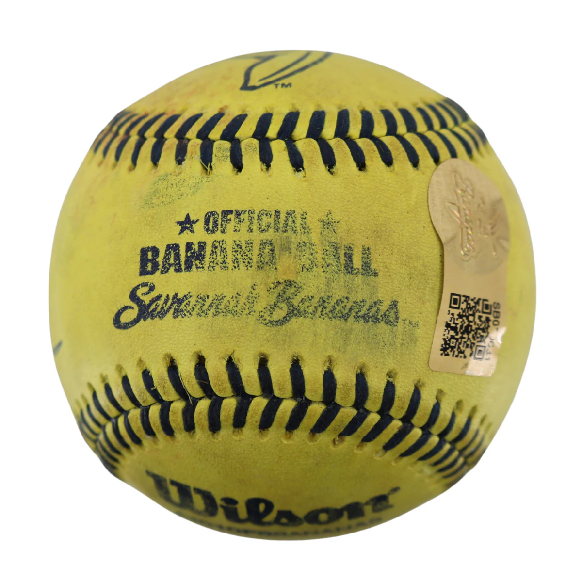Jamie Moyer Bananas Autographed Game Used Official Banana Ball 9.19.25 T-Mobile Park, Seattle, WA  - Image 4