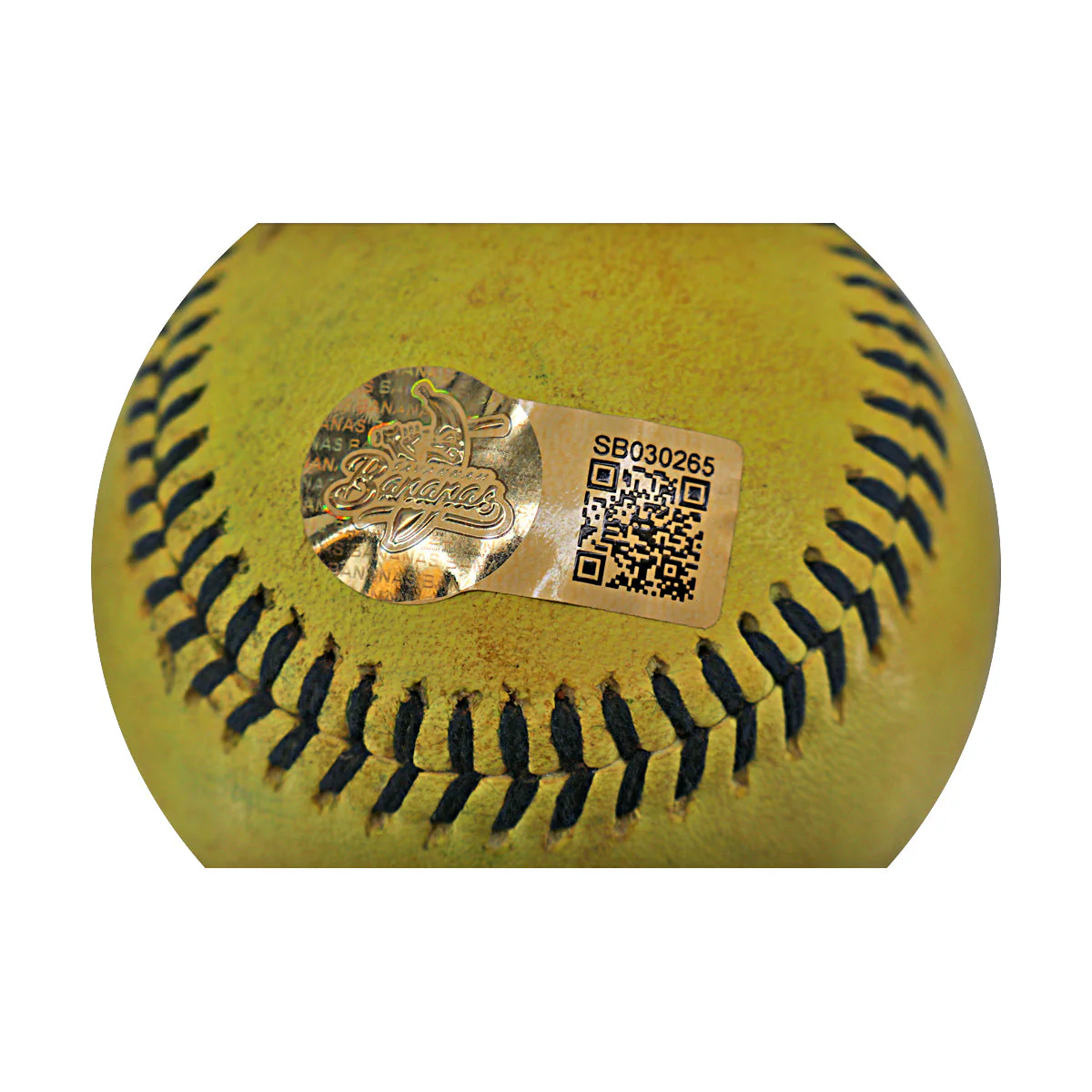 Jeremy Guthrie Signed Inscribed Game Used Banana Ball w/Case 5.23.25 Kauffman Stadium - Image 9