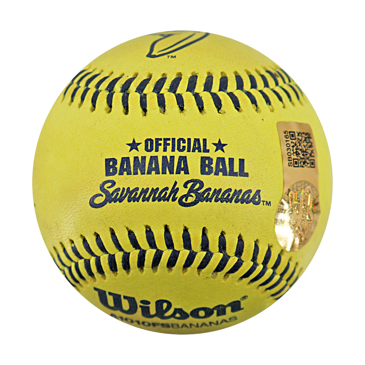 Jim Rome Autographed Game Used Banana Ball w/Case 5.31.25 Angel Stadium  - Image 3