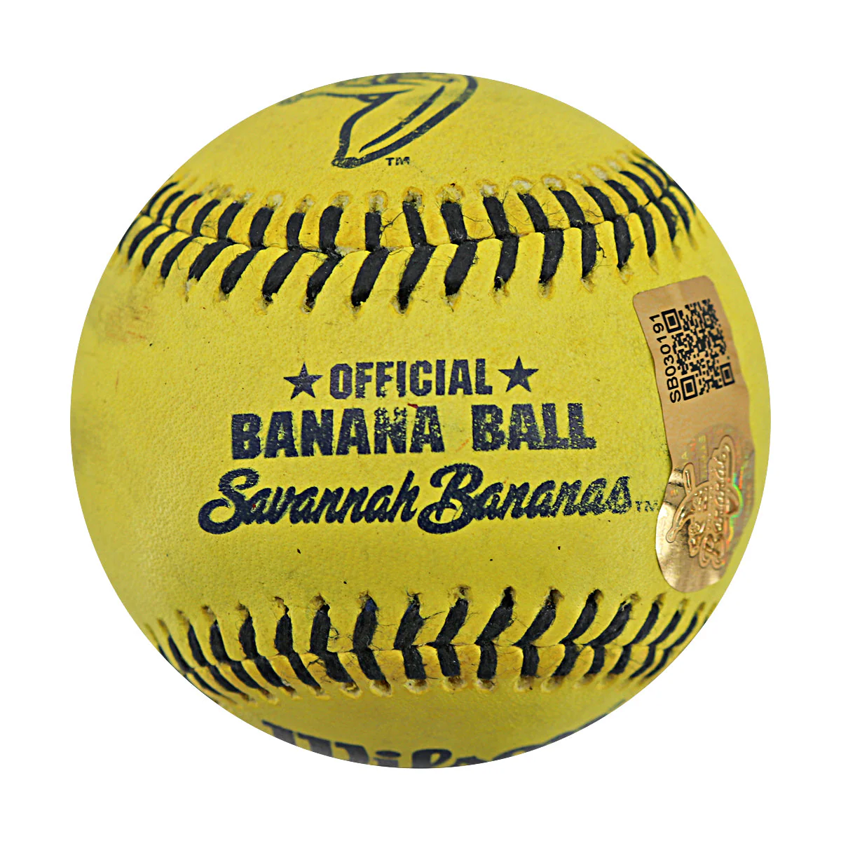 Kyle Luigs Autographed Game Used Banana Ball w/Case 6.7.25 Bank of America Stadium - Image 3
