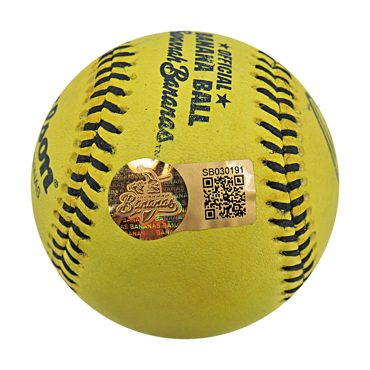 Kyle Luigs Autographed Game Used Banana Ball w/Case 6.7.25 Bank of America Stadium - Image 5