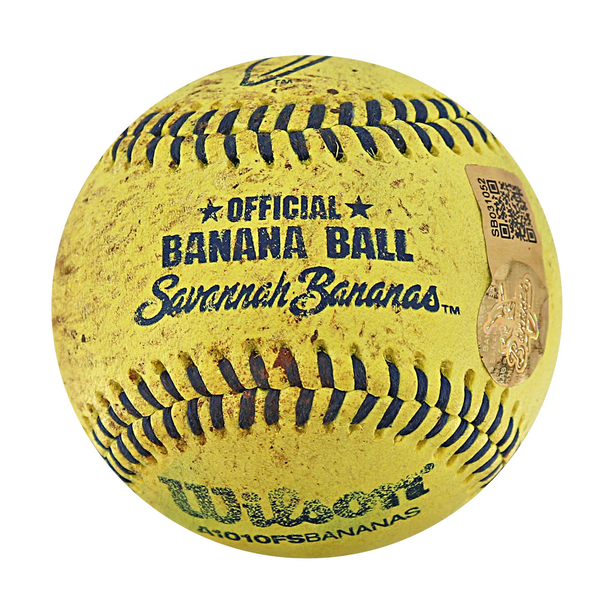 Kyle Luigs Bananas Autographed Game Used Official Banana Ball 9.27.25 Houston, TX - Image 2