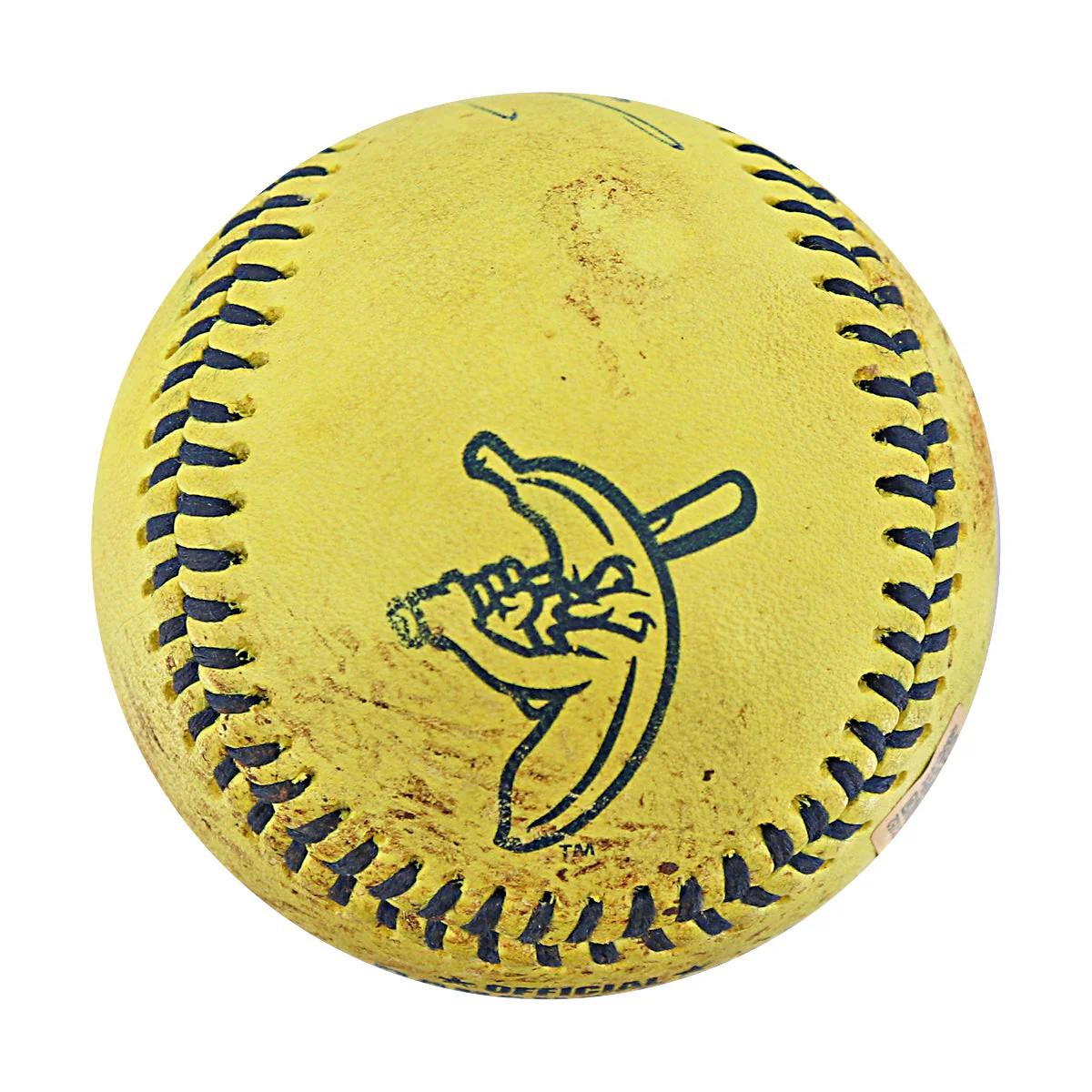 Kyle Luigs Bananas Autographed Game Used Official Banana Ball 9.27.25 Houston, TX - Image 3