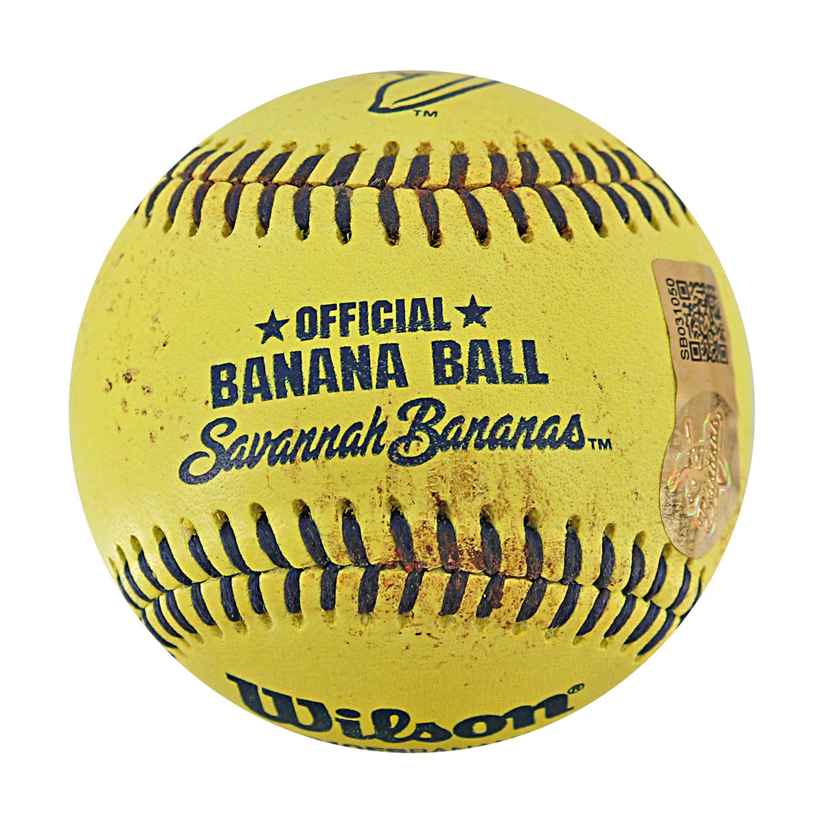 Kyle Luigs Bananas Autographed Game Used Official Banana Ball 9.27.25 Houston, TX - Image 2