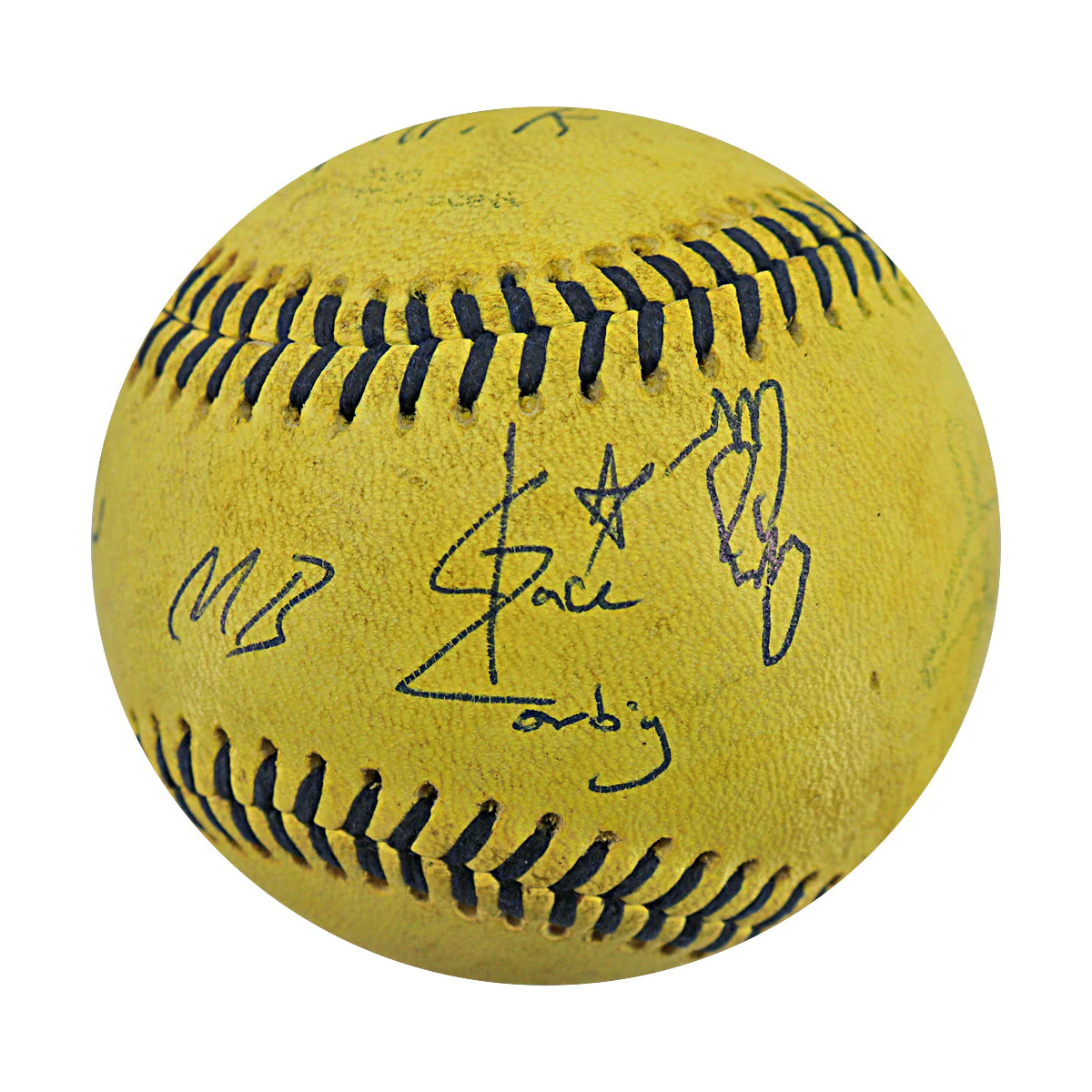 Man Nanas Autographed Game Used Banana Ball 6.7.25 Bank of America Stadium - Image 2