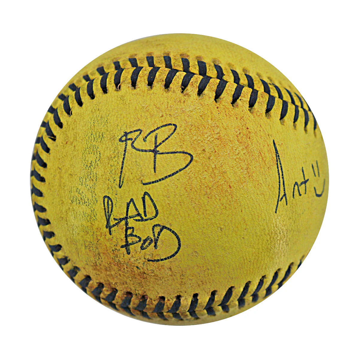 Man Nanas Autographed Game Used Banana Ball 6.7.25 Bank of America Stadium - Image 3