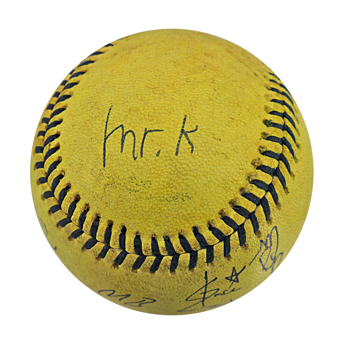 Man Nanas Autographed Game Used Banana Ball 6.7.25 Bank of America Stadium - Image 4