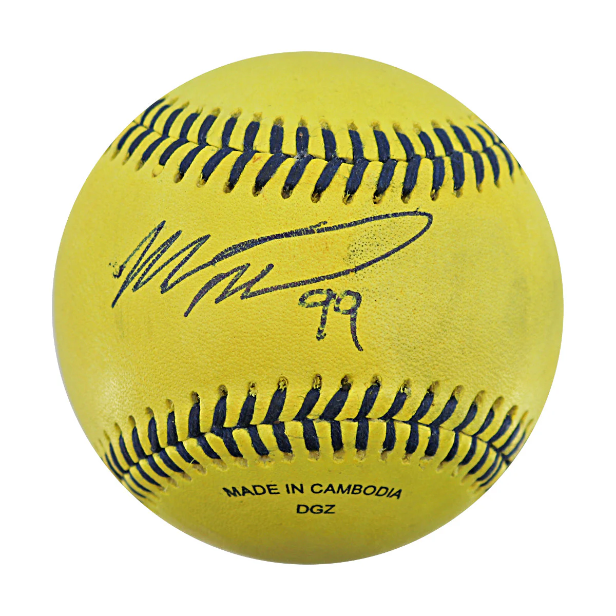 Matt DiBenedetto Autographed Game Used Banana Ball 7.27.25 Citizens Bank ParkĀ