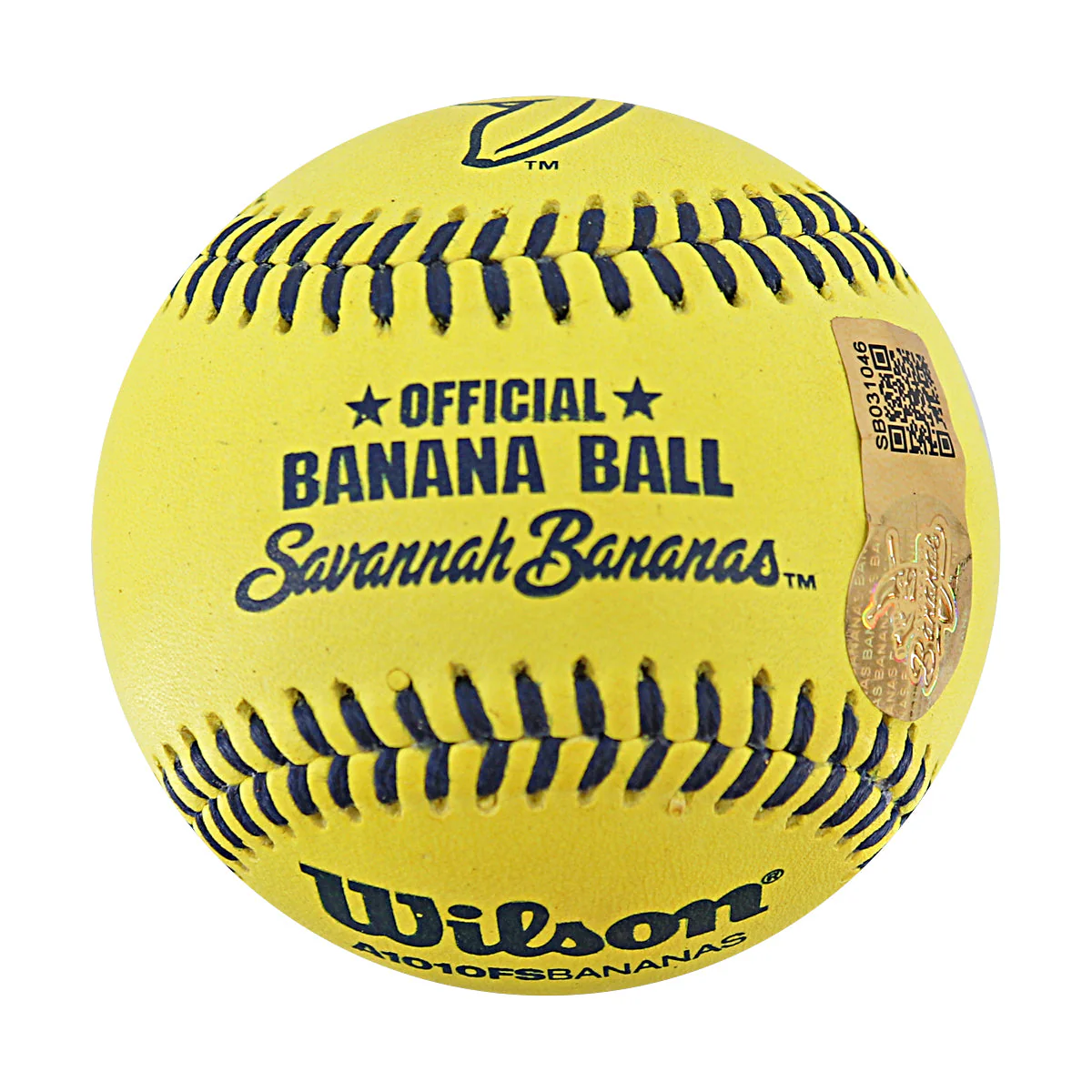 Michael Bourn Bananas Autographed Game Used Official Banana Ball w/Case 9.27.25 Houston, TX - Image 6
