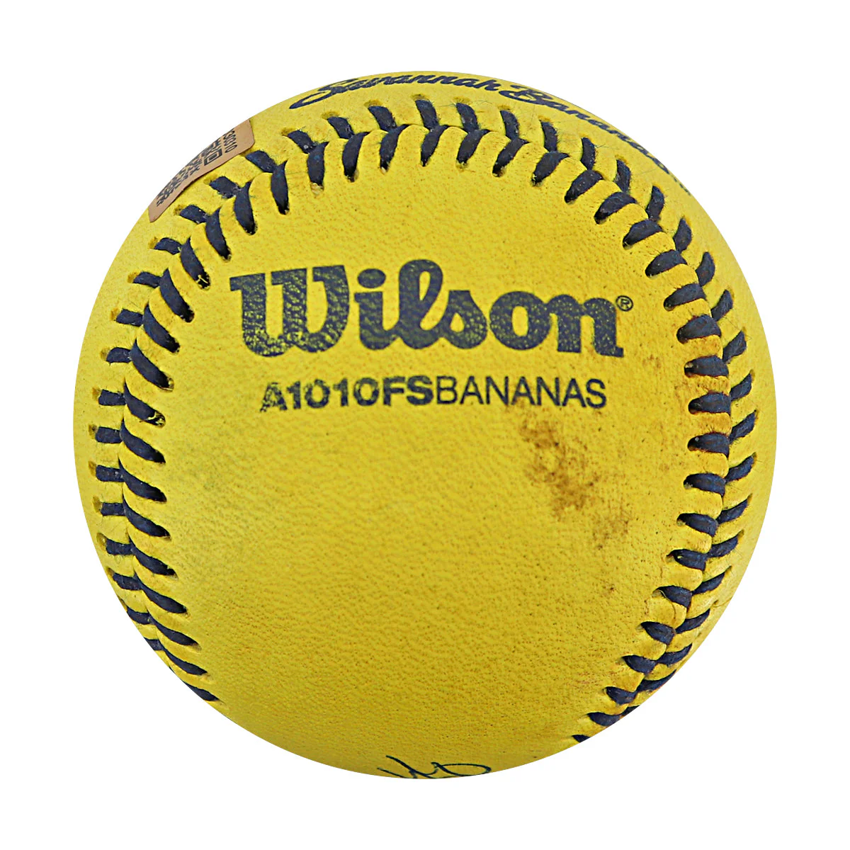 Noah Niznik Autographed Game Used Banana Ball 6.27.25 Nationals Park  - Image 5
